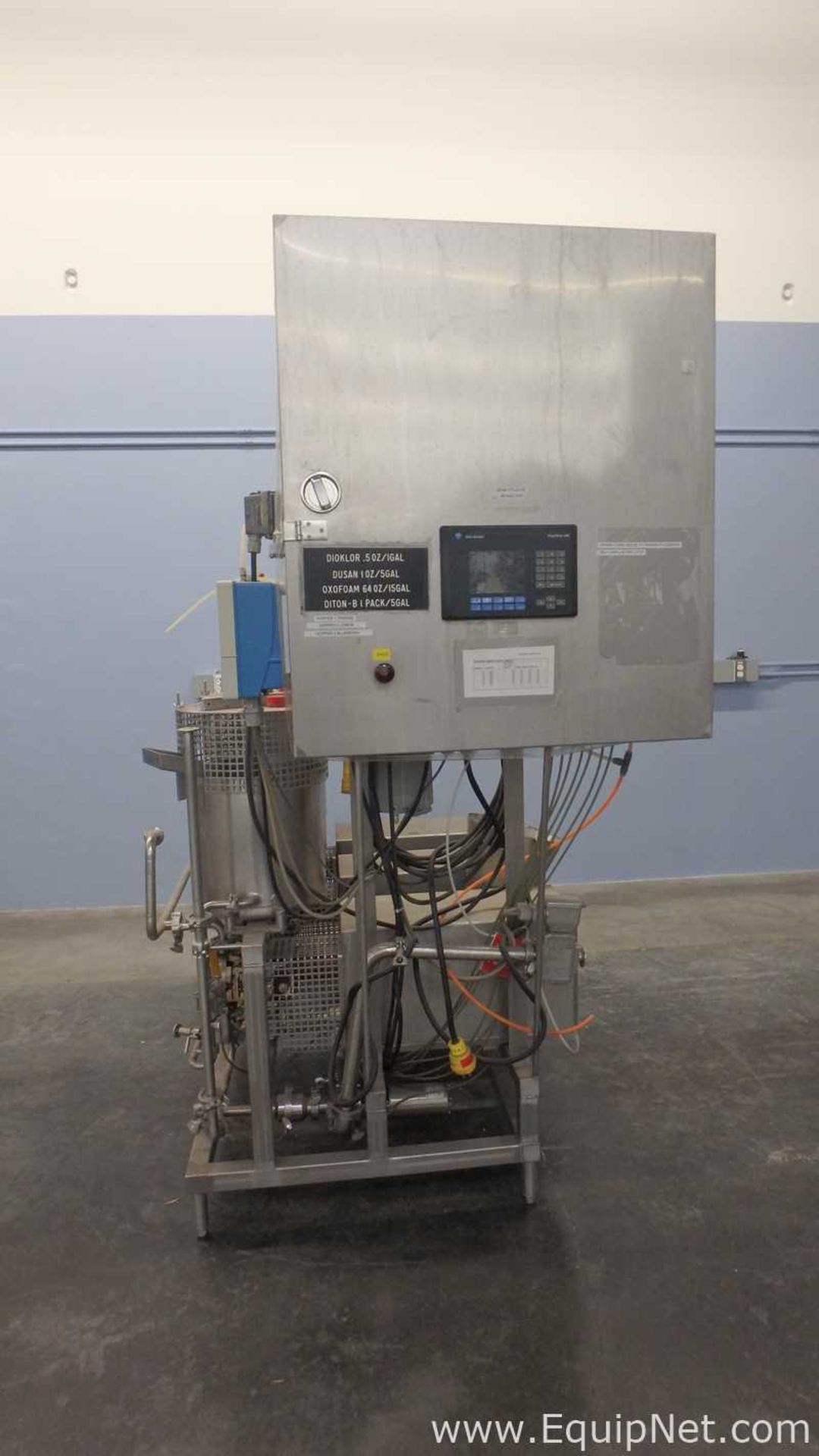 Three Tank Mixing Skid with Matching Positive Displacement Pumps - Image 17 of 45