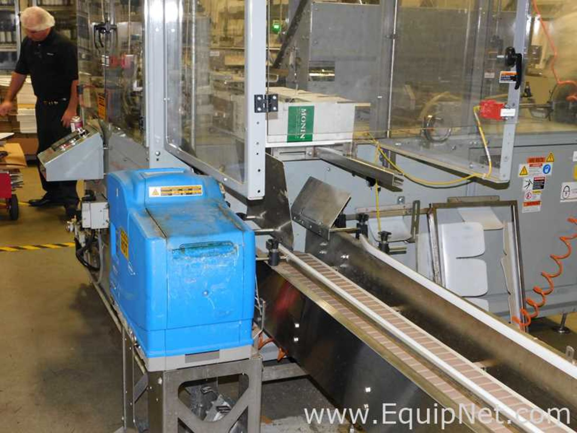 Barry Wehmiller Thiele CE 451 Case Erector and Bottom Gluer - Image 4 of 6