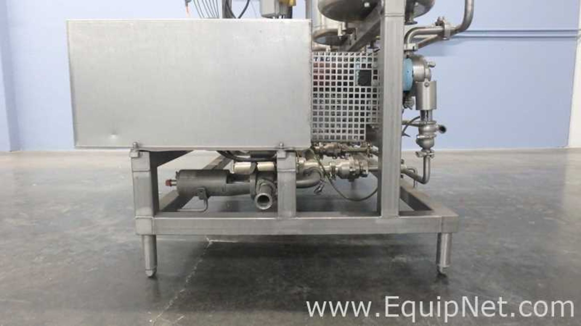 Three Tank Mixing Skid with Matching Positive Displacement Pumps - Image 30 of 45