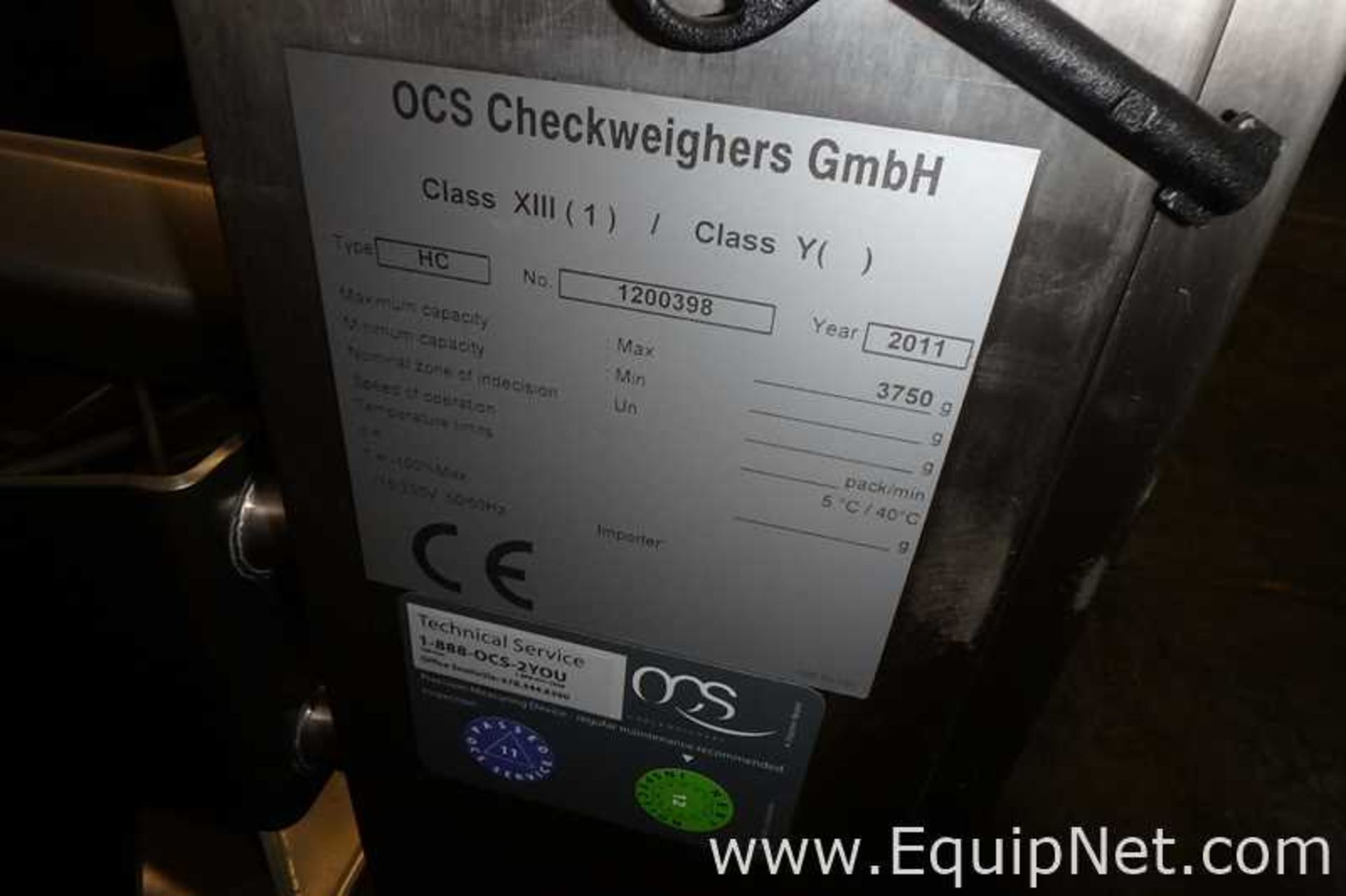 Unused OCS Checkweigher HC Carton Check Weigher - Image 4 of 8