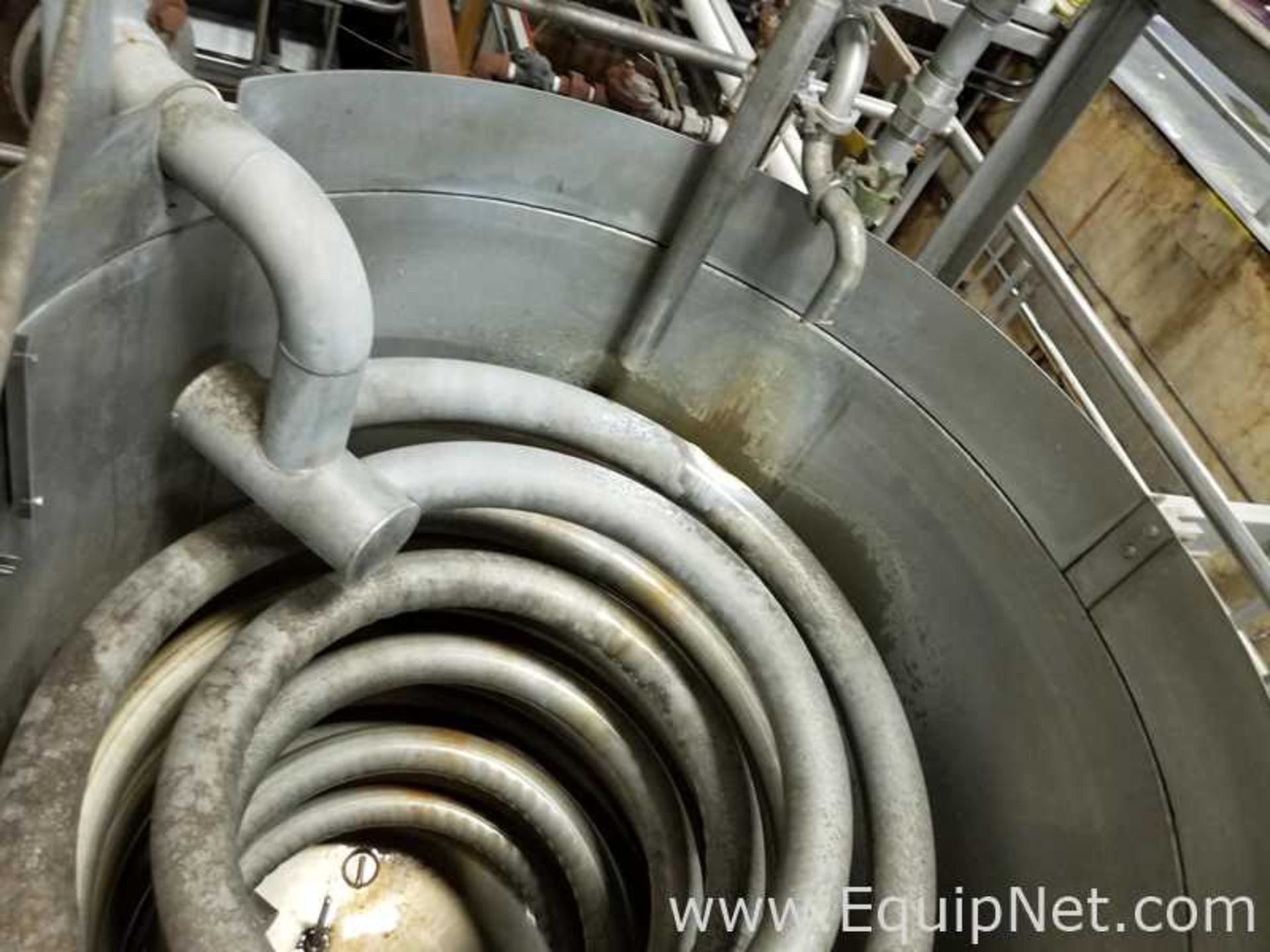 Stainless Steel 300 Gallon Steam Heated Coil Tank - Image 5 of 7