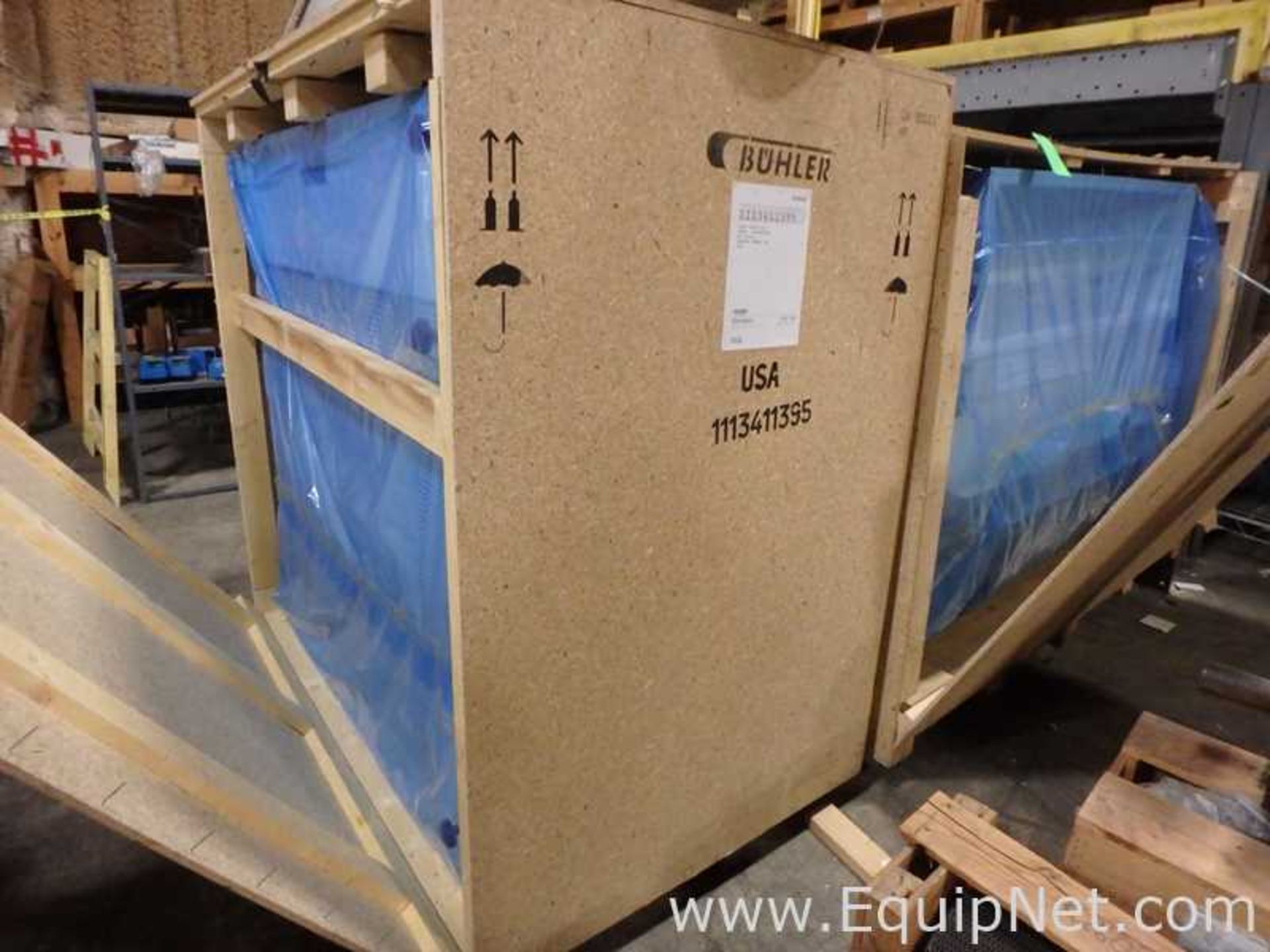 Unused Buhler MTRB-150/200A Twin Deck Classifier and MVSH-150 Aspirator Package - Image 5 of 5