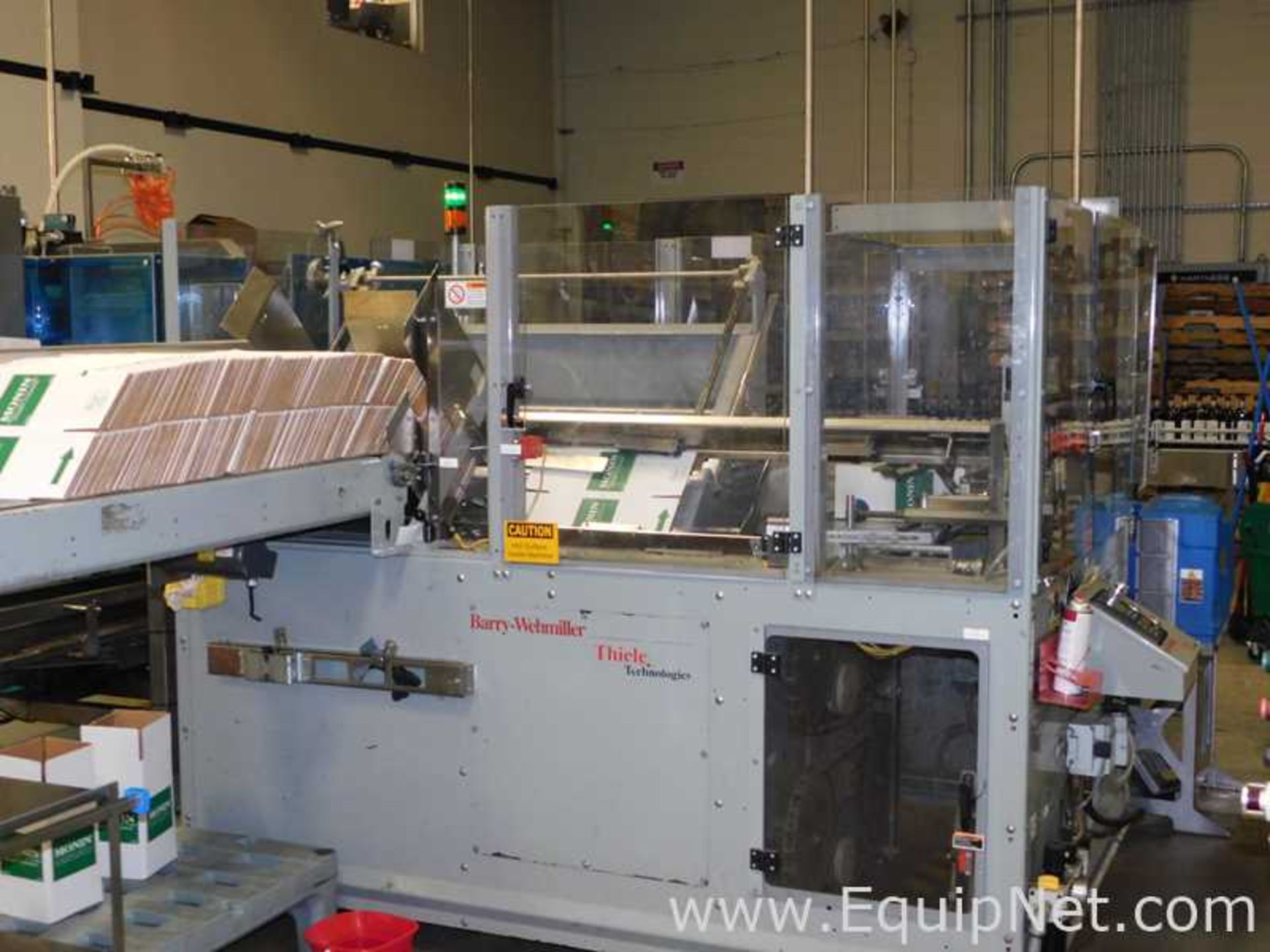 Barry Wehmiller Thiele CE 451 Case Erector and Bottom Gluer - Image 2 of 6