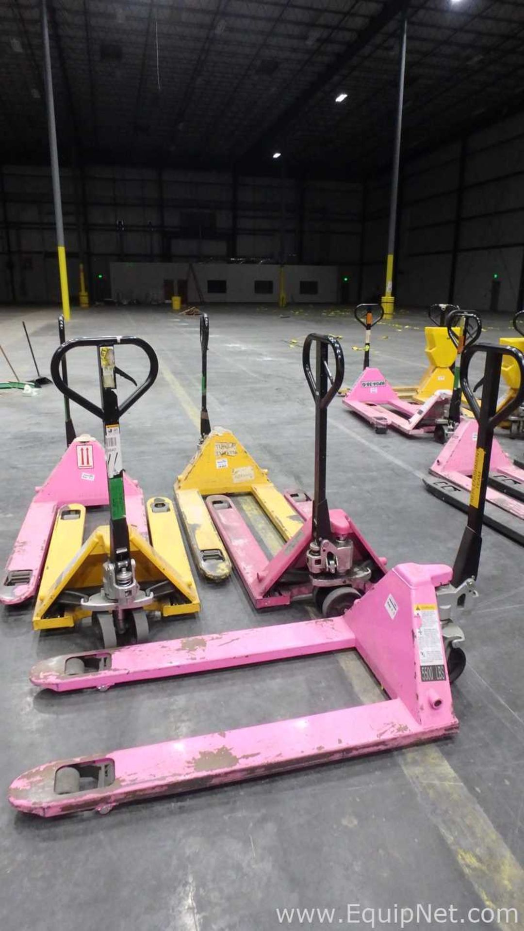 Lot of 5 Pallet Jacks