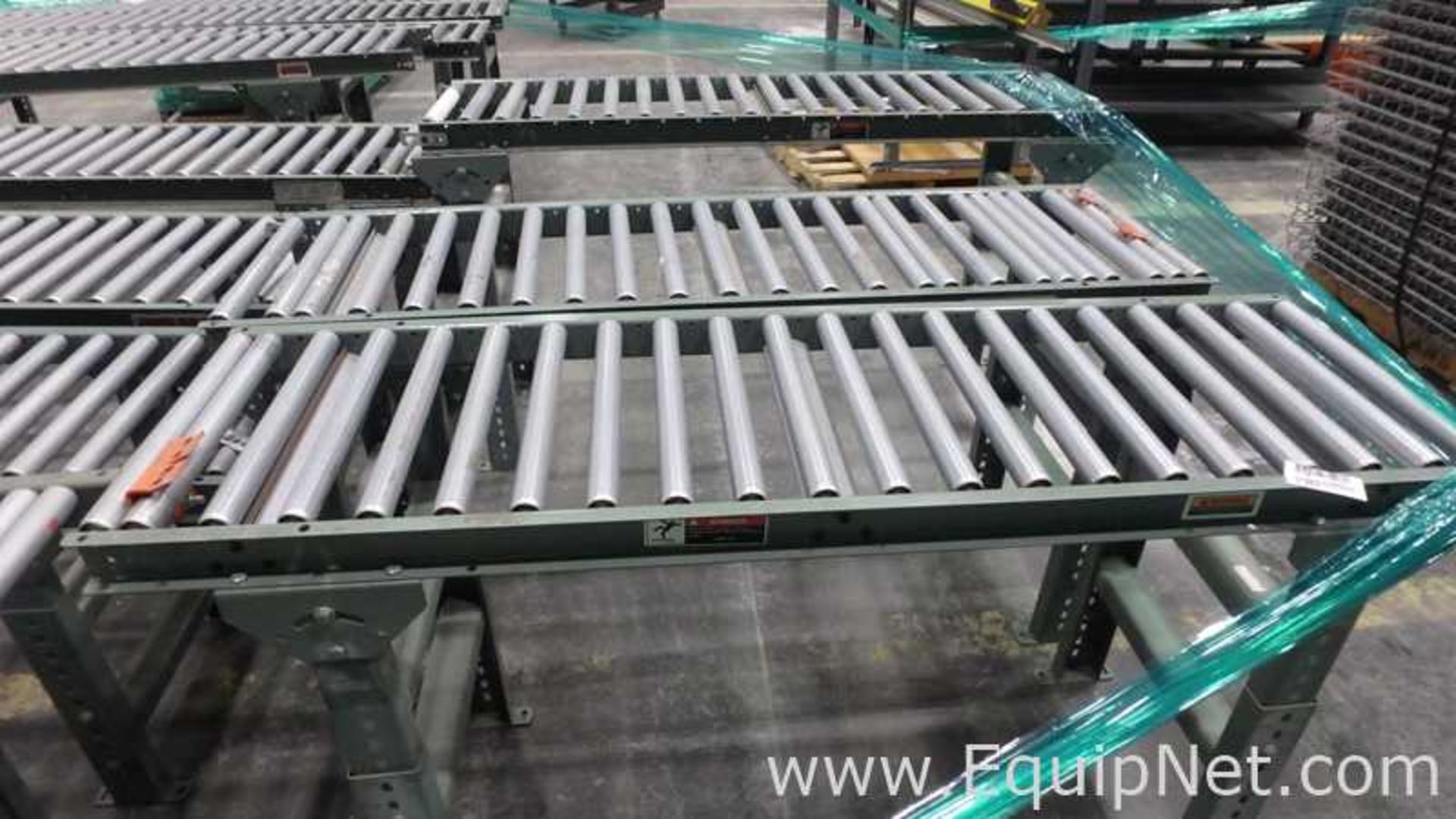 Lot of 13 Gravity Roller Conveyors - Image 4 of 5