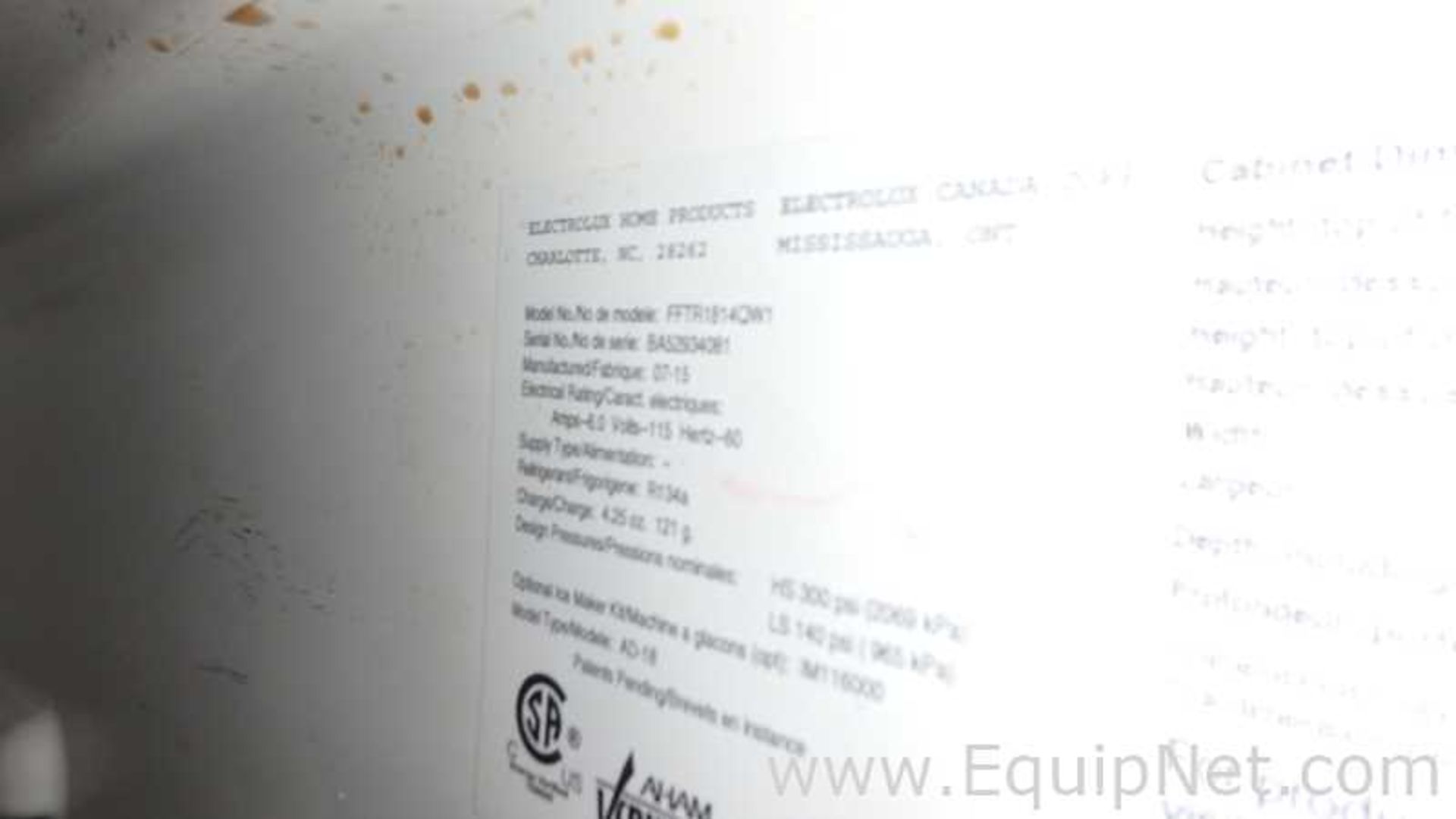 Electrolux FFTR1814QW1 Refrigerator - Image 12 of 24