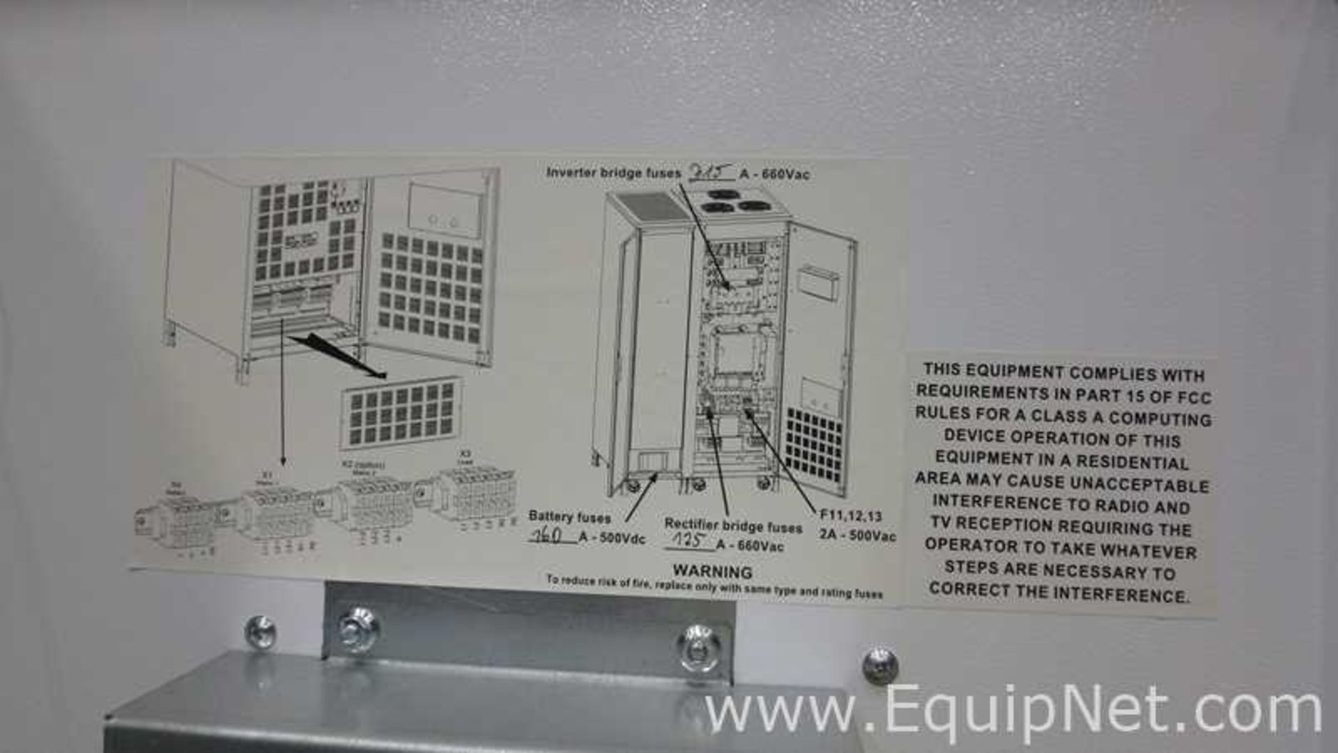 GE Comsumer and Industrial SA LP Series UPS Uninterruptible Power Supply With Bypass Panel - Image 3 of 17