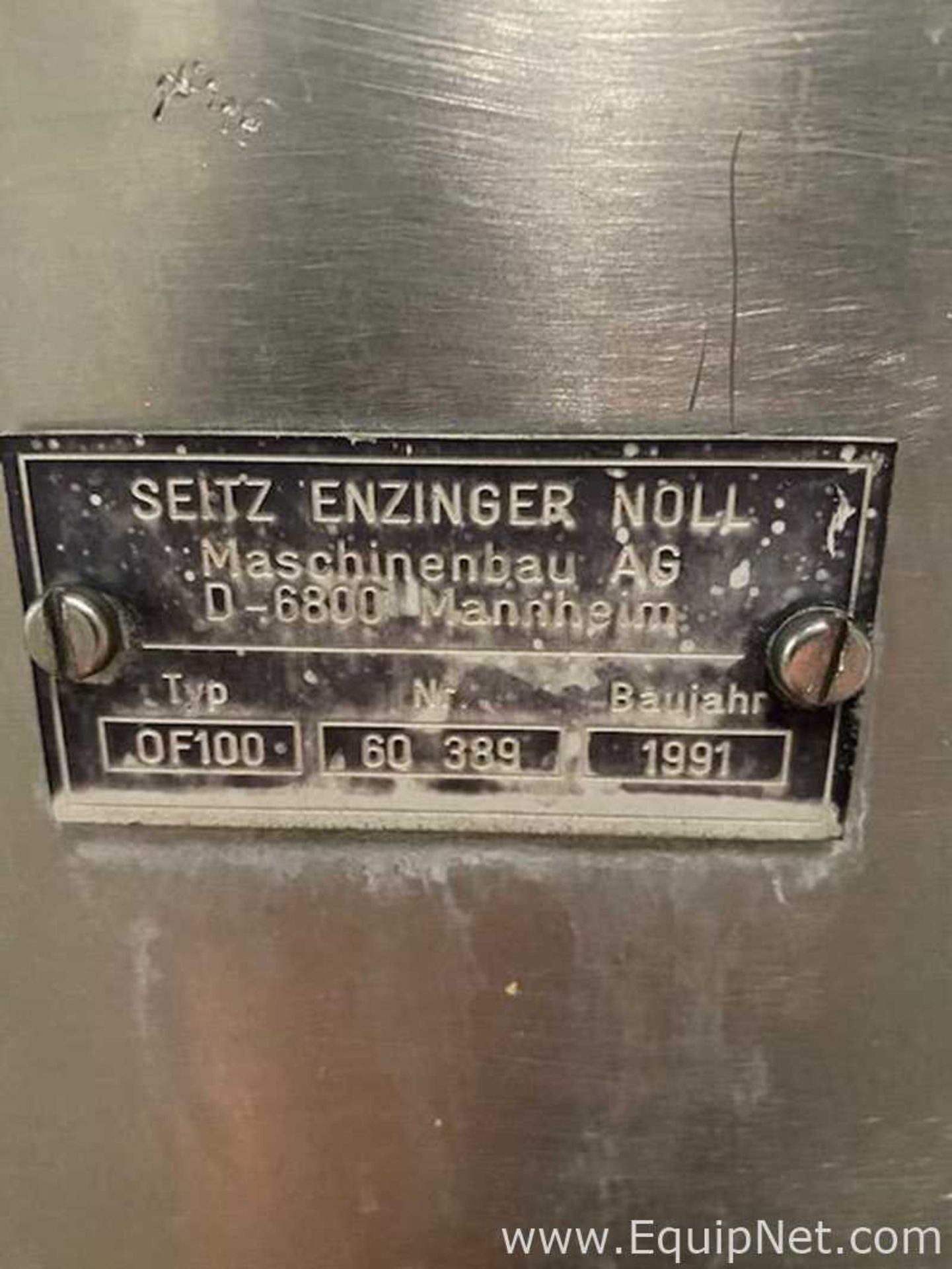 Seitz Enzinger Noll OF100 Filter Press From Micro Brewery Service - Image 5 of 6