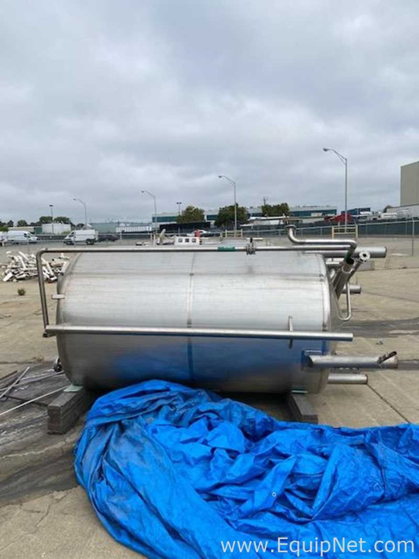 1000 Gallon Paul Mueller Co Sanitary CIP Tank