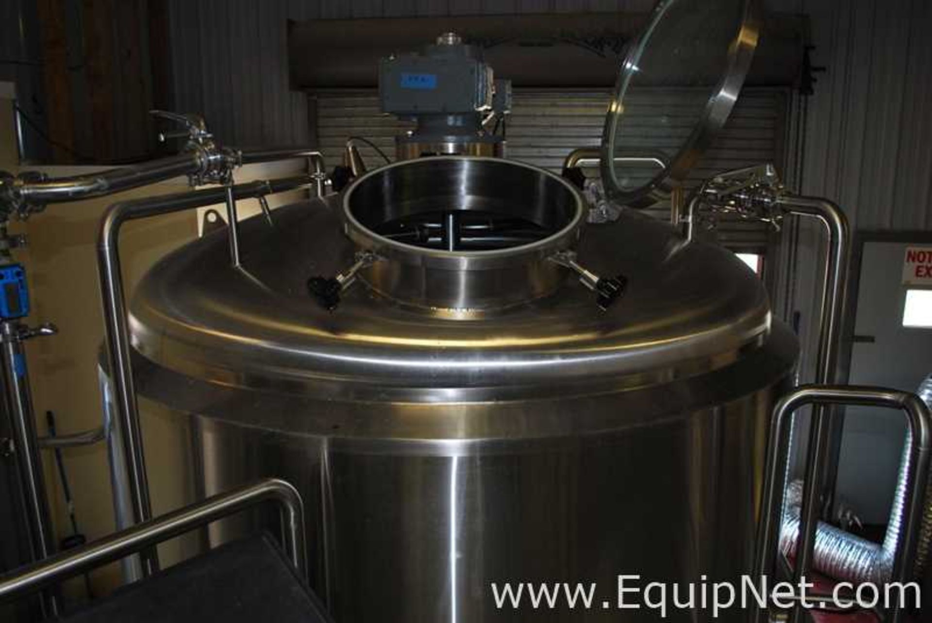Brew House Sytem with Three- 20 BBL Vessels Mash Tun|Lauter Tun|Whirlpool-Boil Kettle - Image 5 of 10
