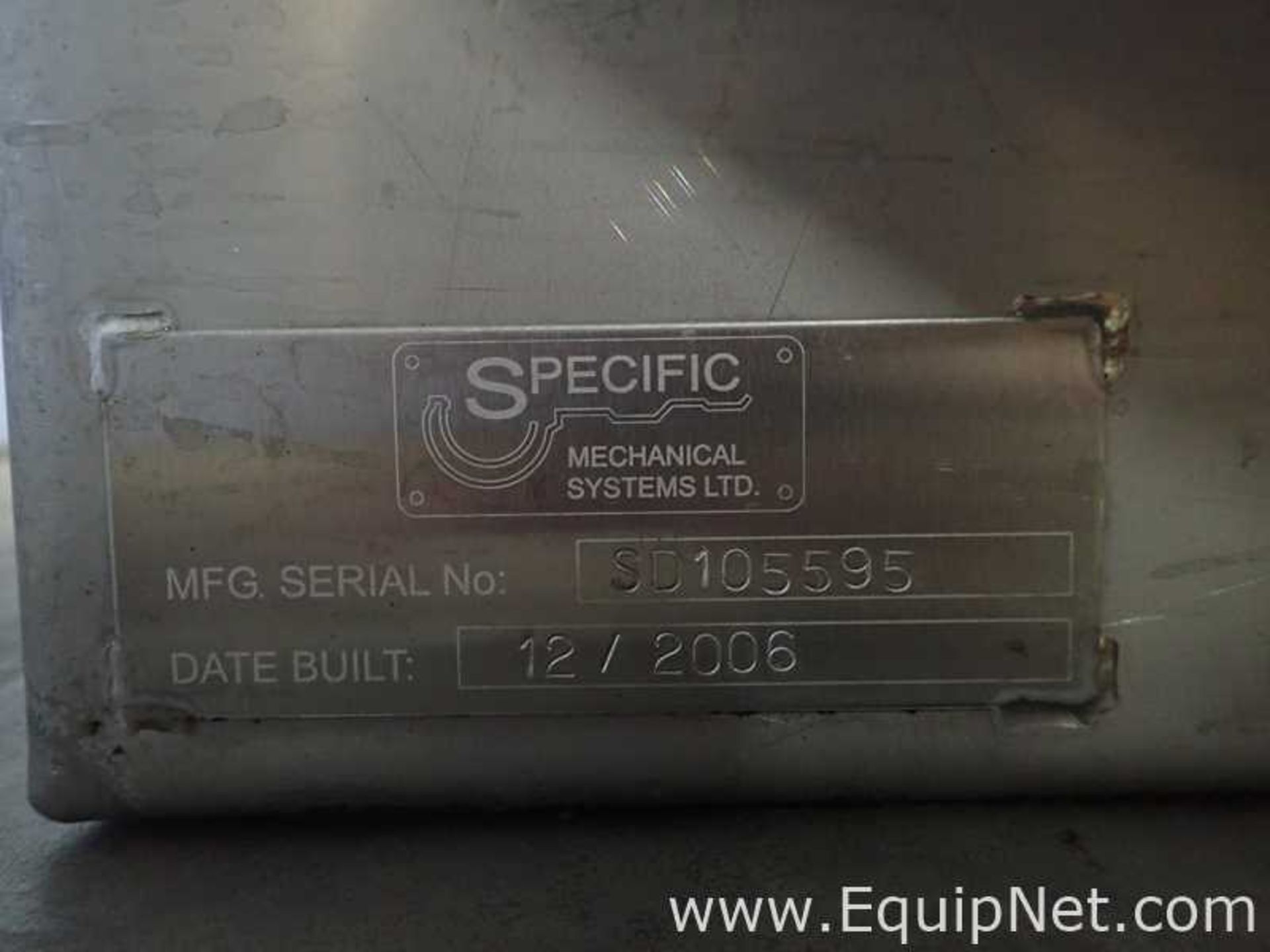 Specific Mechanical 341 Gallon Stainless Steel Brewing Tank - Image 11 of 11