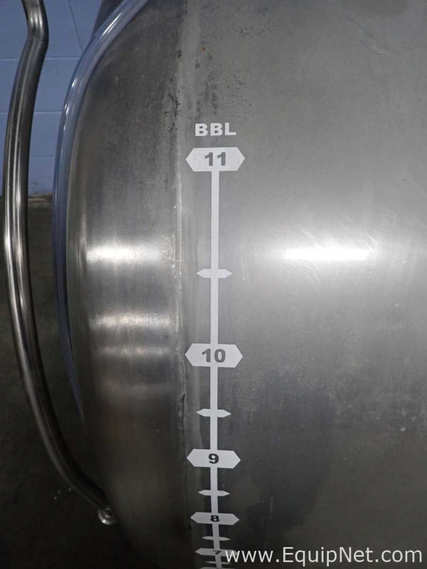 Specific Mechanical 341 Gallon Stainless Steel Brewing Tank - Image 9 of 10