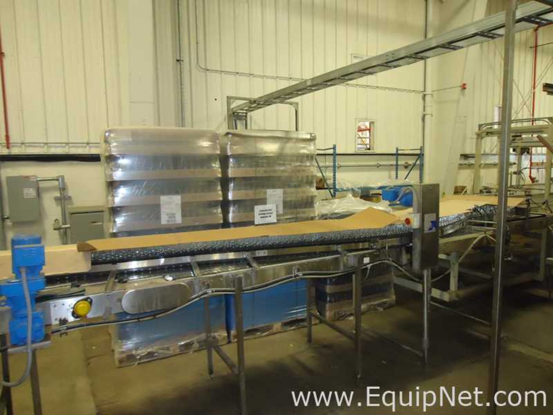 Approx 27 Feet Stainless Steel Tabletop Conveyor Single Filer - Image 3 of 5