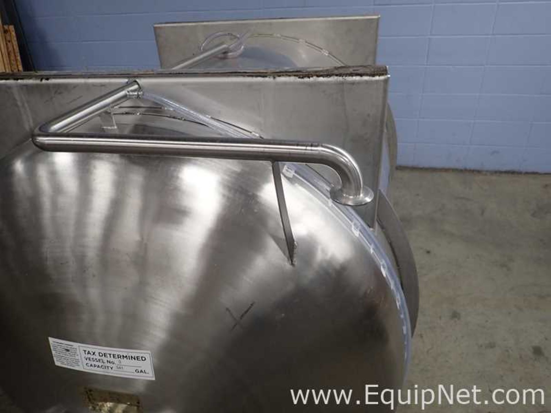 Specific Mechanical 341 Gallon Stainless Steel Brewing Tank - Image 6 of 12