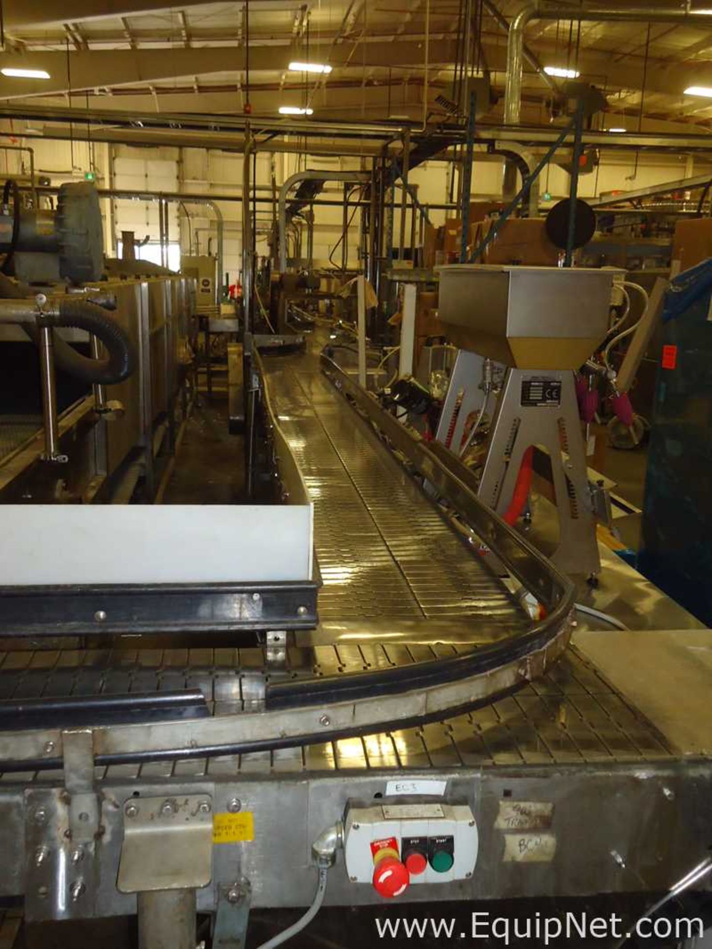 Approx 48 Feet Stainless Steel Tabletop Conveyor