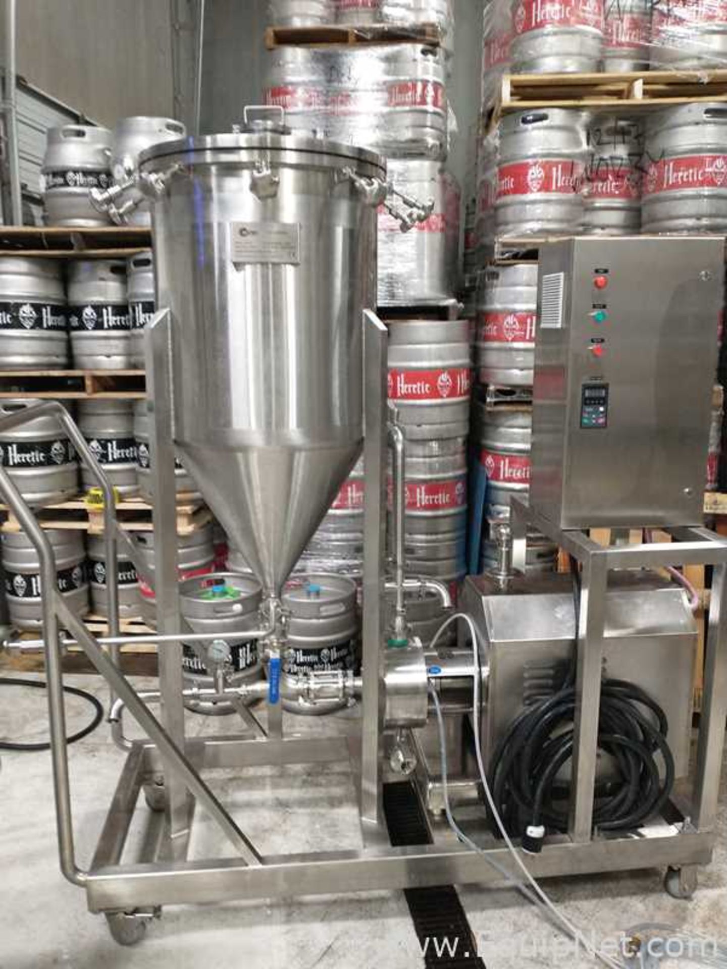 NFE HG200 Dry Hopping Cart Brewing and Distilling Equipment