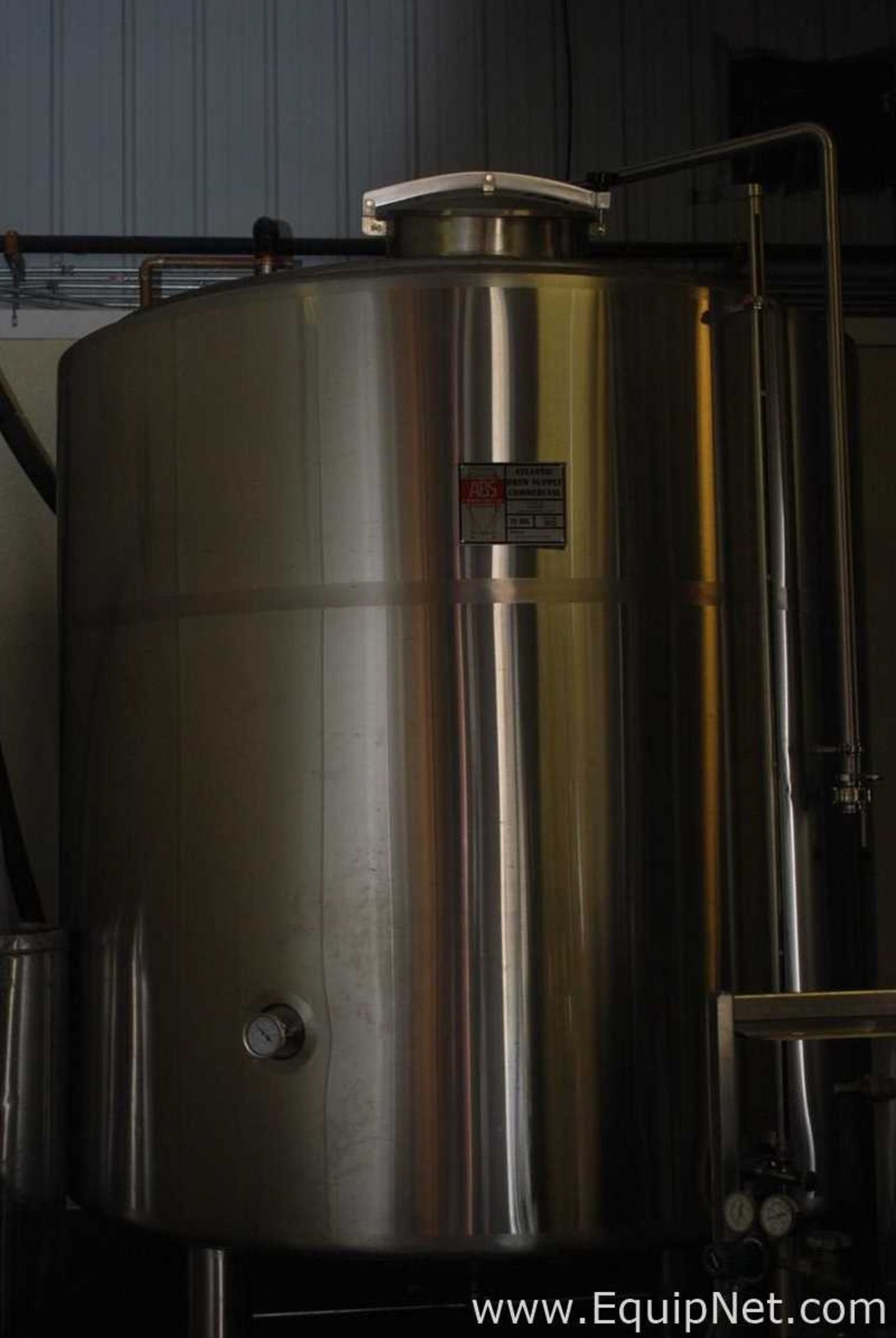 Brew House Sytem with Three- 20 BBL Vessels Mash Tun|Lauter Tun|Whirlpool-Boil Kettle - Image 10 of 10