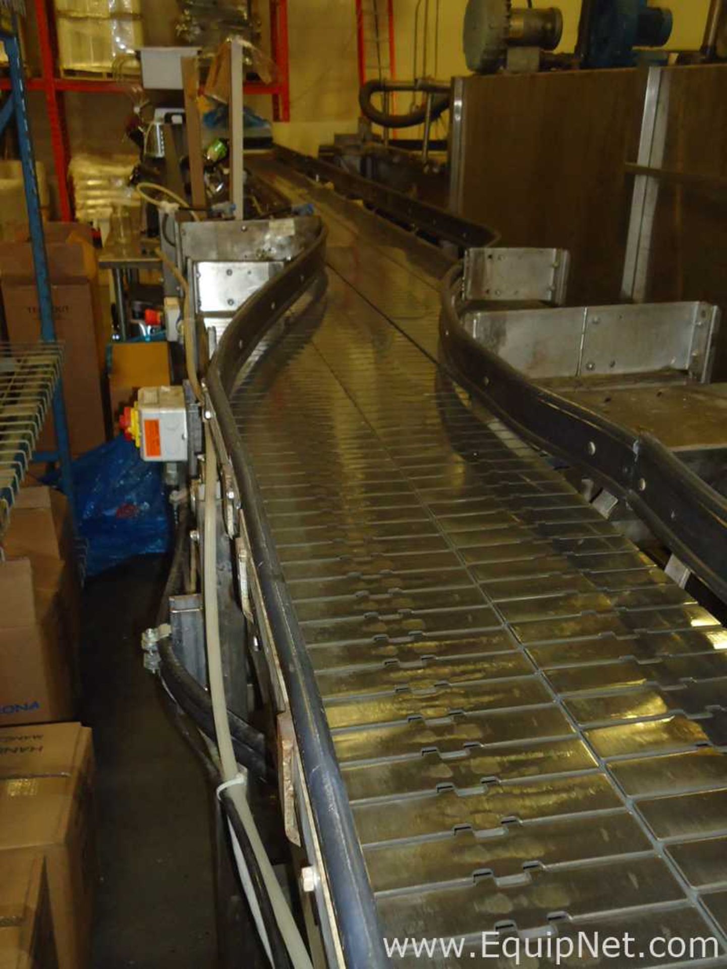 Approx 48 Feet Stainless Steel Tabletop Conveyor - Image 4 of 10