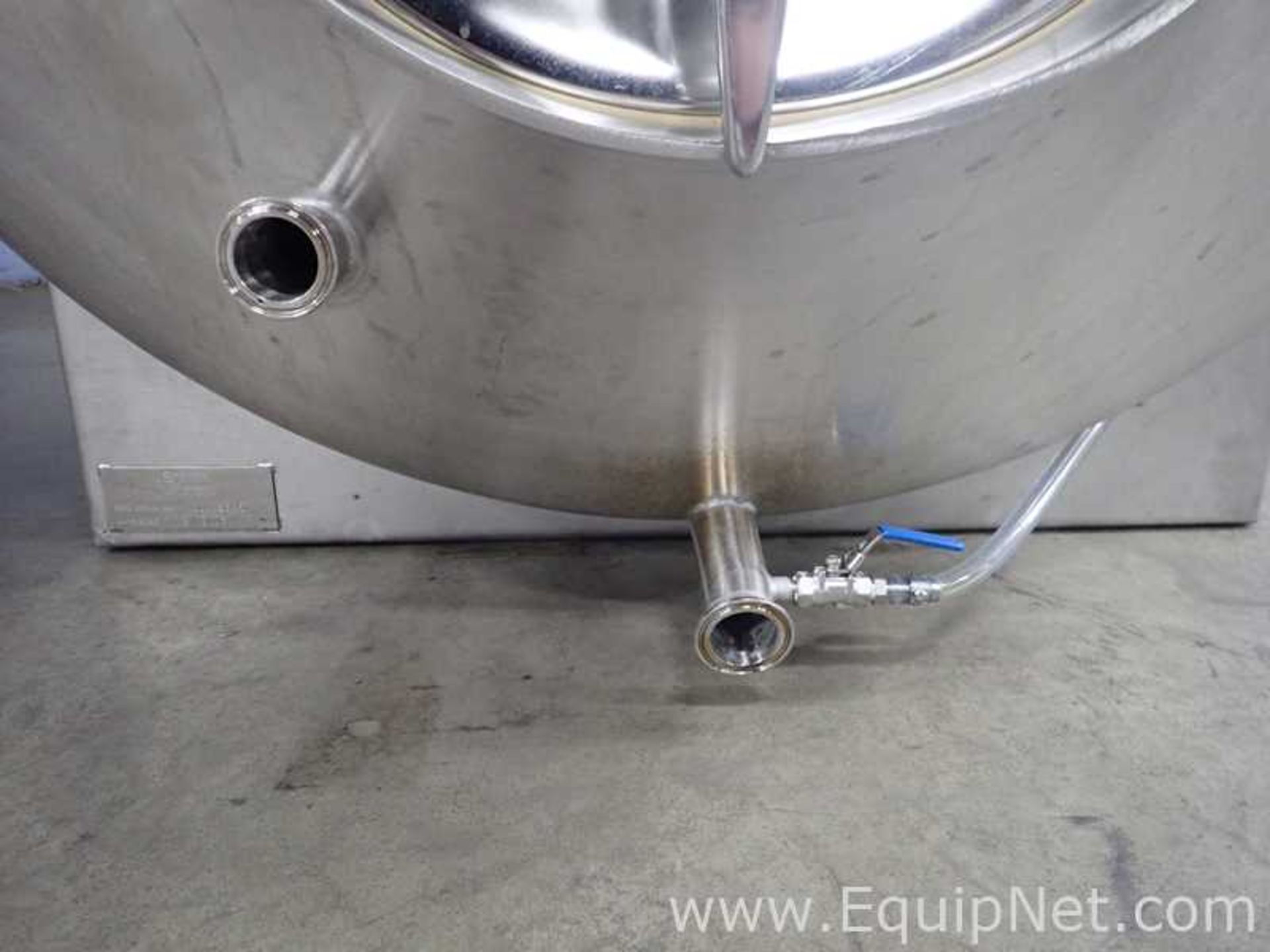 Specific Mechanical 341 Gallon Stainless Steel Brewing Tank - Image 2 of 11