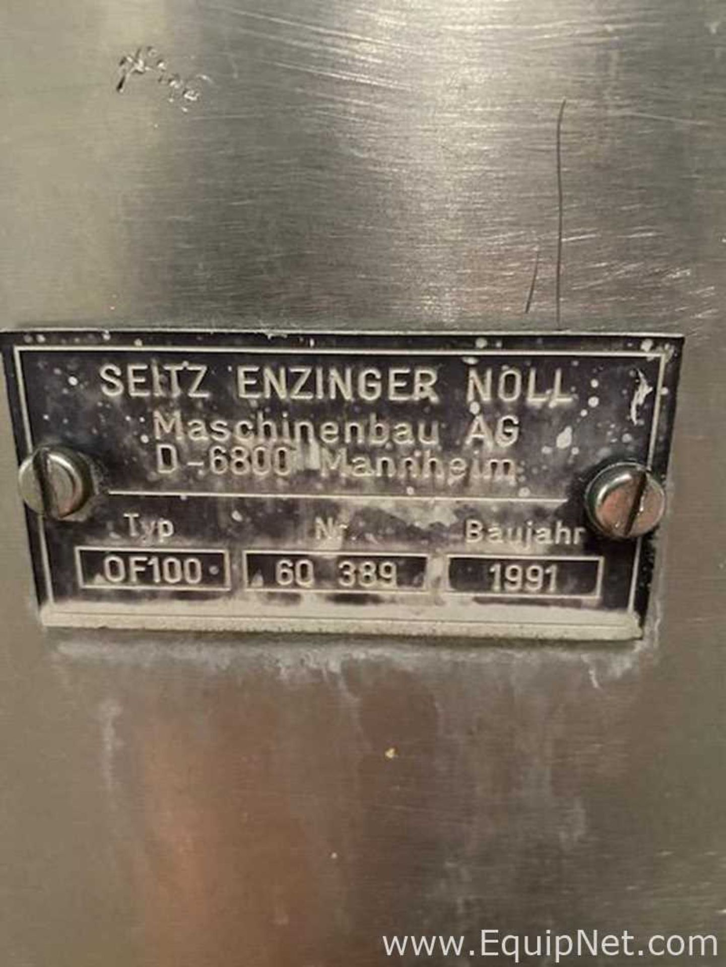 Seitz Enzinger Noll OF100 Filter Press From Micro Brewery Service - Image 4 of 6