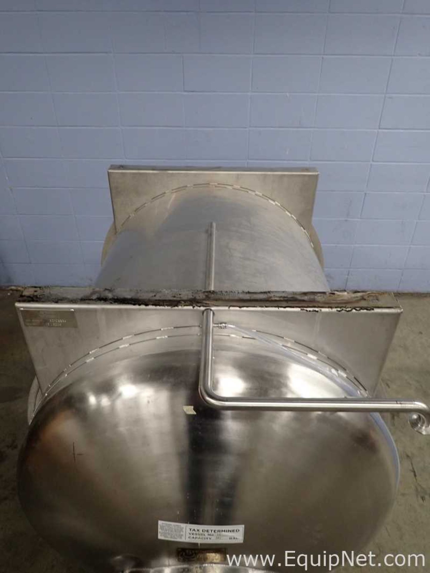 Specific Mechanical 341 Gallon Stainless Steel Brewing Tank - Image 7 of 11