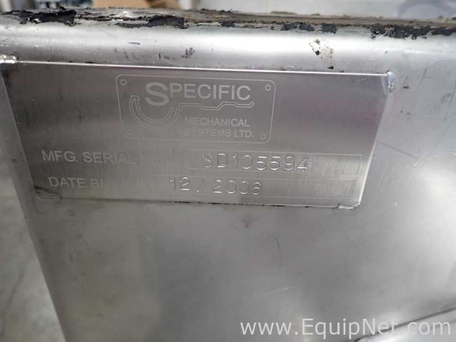 Specific Mechanical 341 Gallon Stainless Steel Brewing Tank - Image 12 of 12