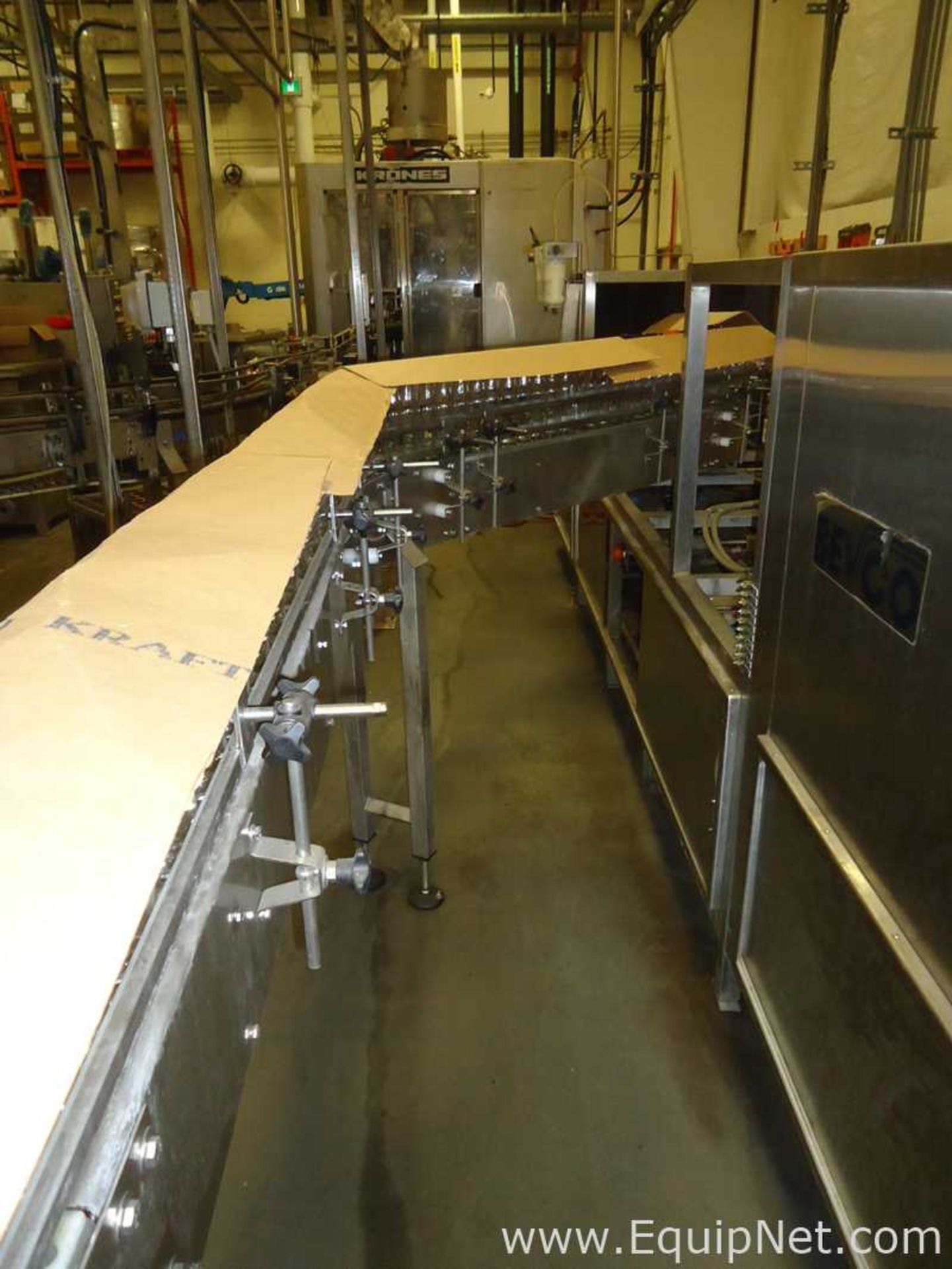 Approx 27 Feet Stainless Steel Tabletop Conveyor Single Filer - Image 5 of 5