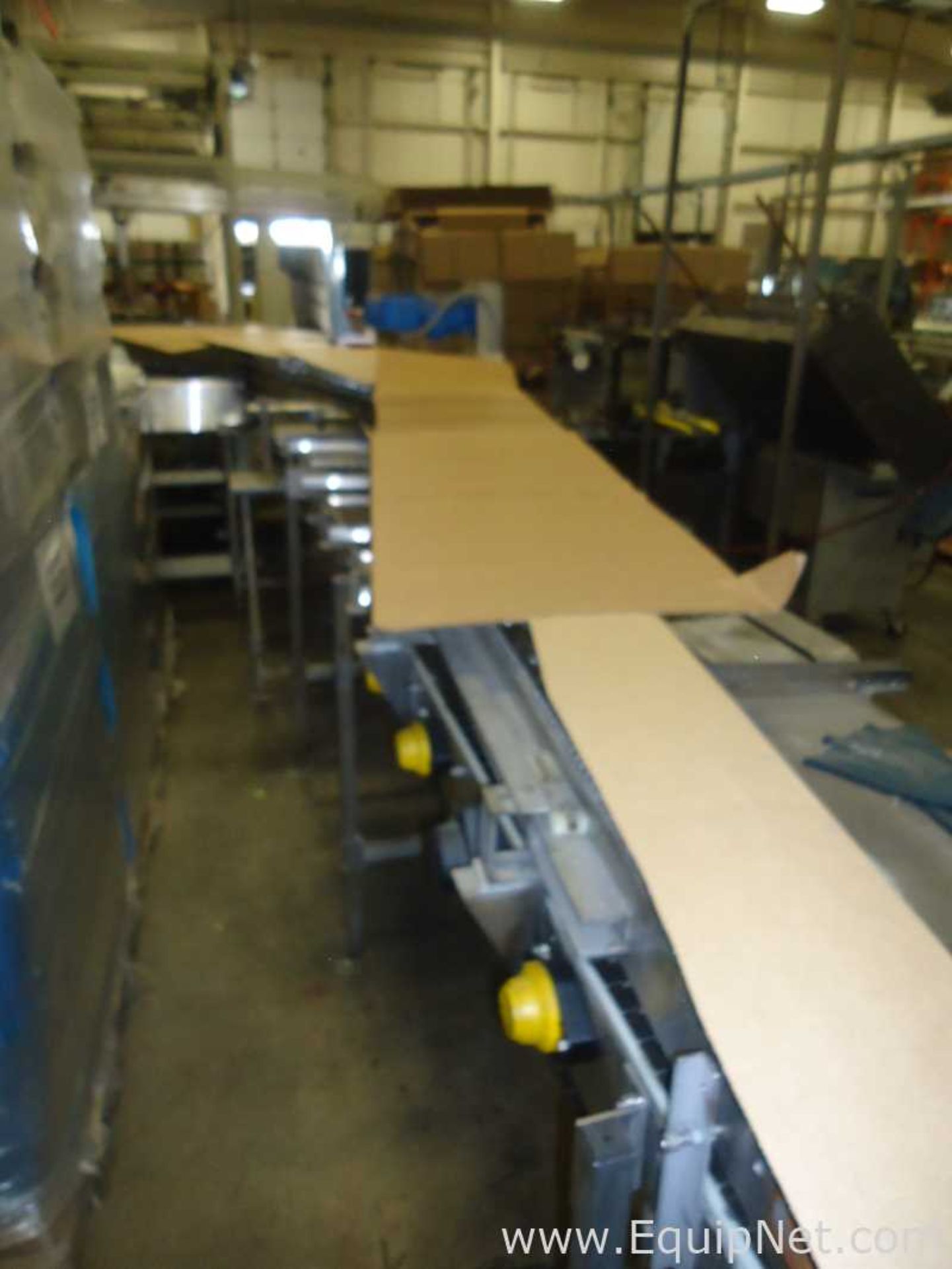 Approx 27 Feet Stainless Steel Tabletop Conveyor Single Filer - Image 4 of 5