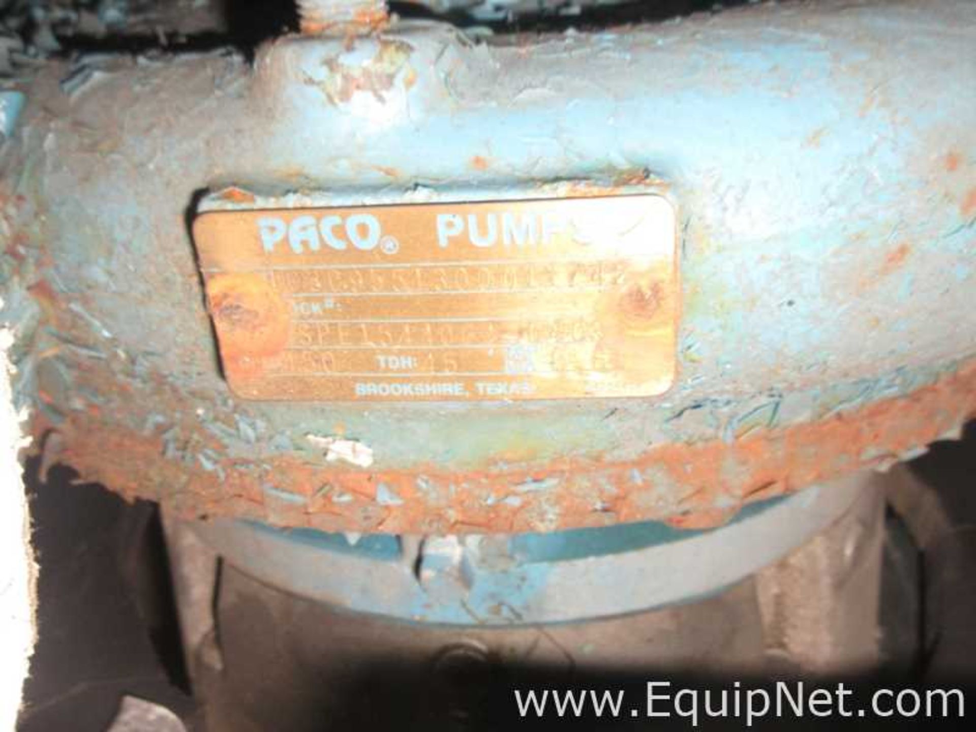 Paco Pumps Inc. 10309551A0001190 Centrifugal Pump Skid - Image 25 of 27