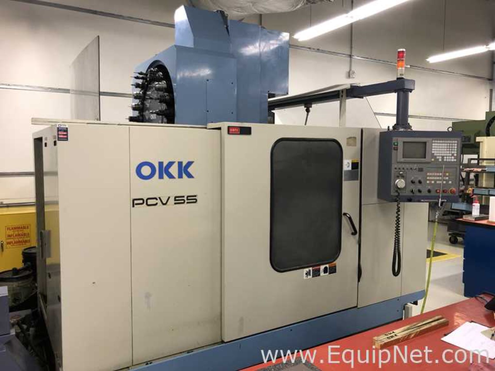 OKK PVC-55 CNC Vertical Machining Center - Image 2 of 14