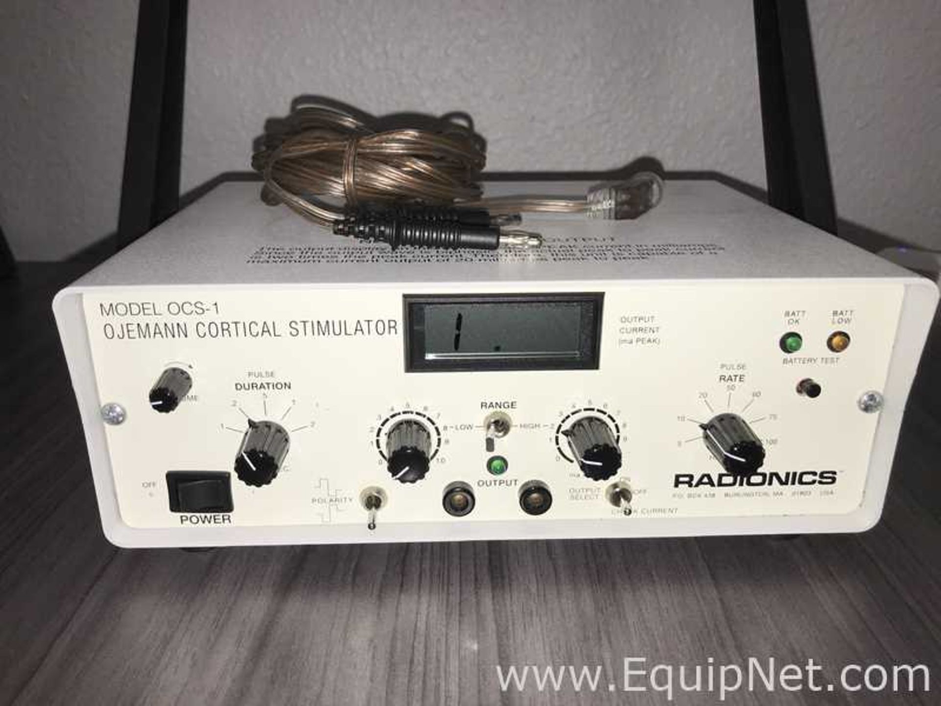 OJEMANN Cortical Stimulator Model OCS -1 Miscellanous Column - Image 6 of 13