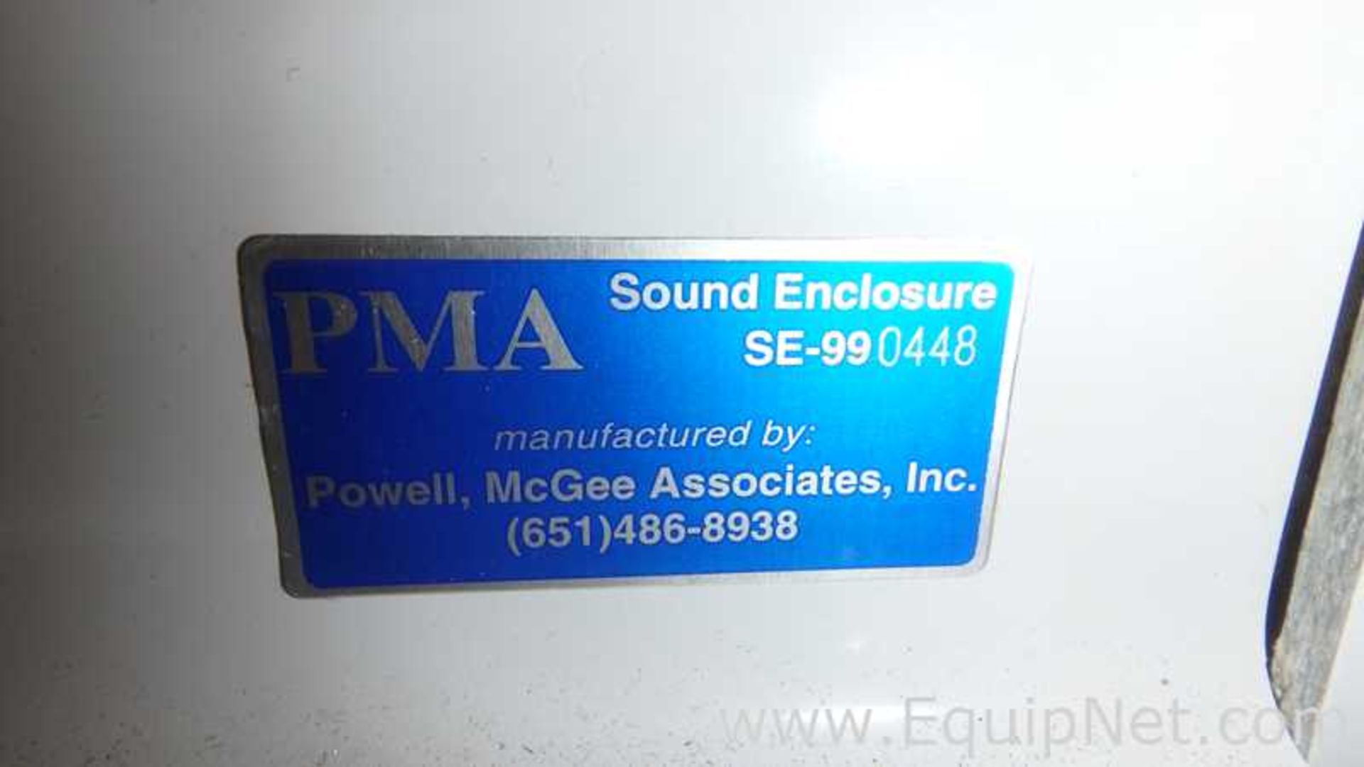 Powell McGee Associates SE-990448 Sound Enclosure System - Image 16 of 19