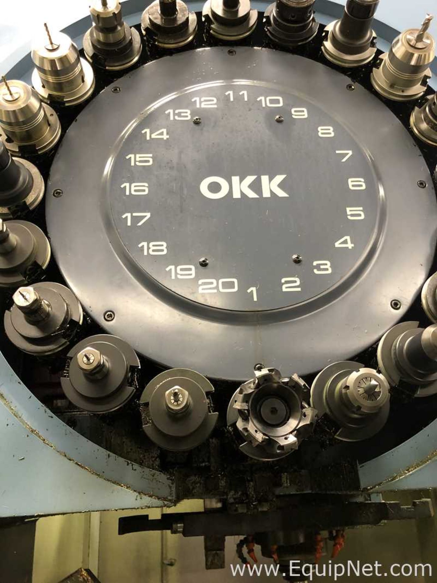 OKK PVC-55 CNC Vertical Machining Center - Image 8 of 14
