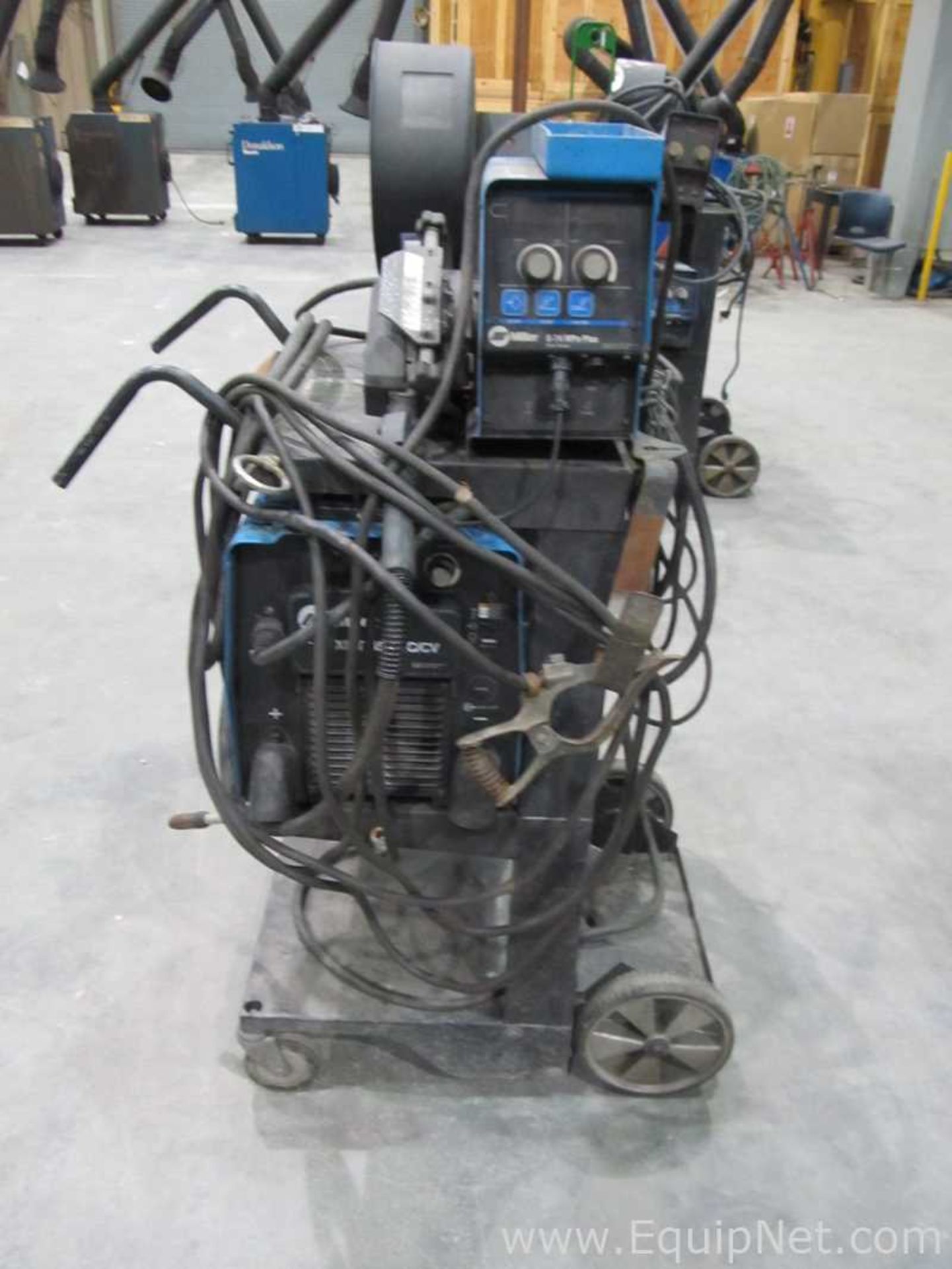 Miller XMT 450 CC/CV with S-74 MPa Plus Wire Feeder - Image 2 of 5