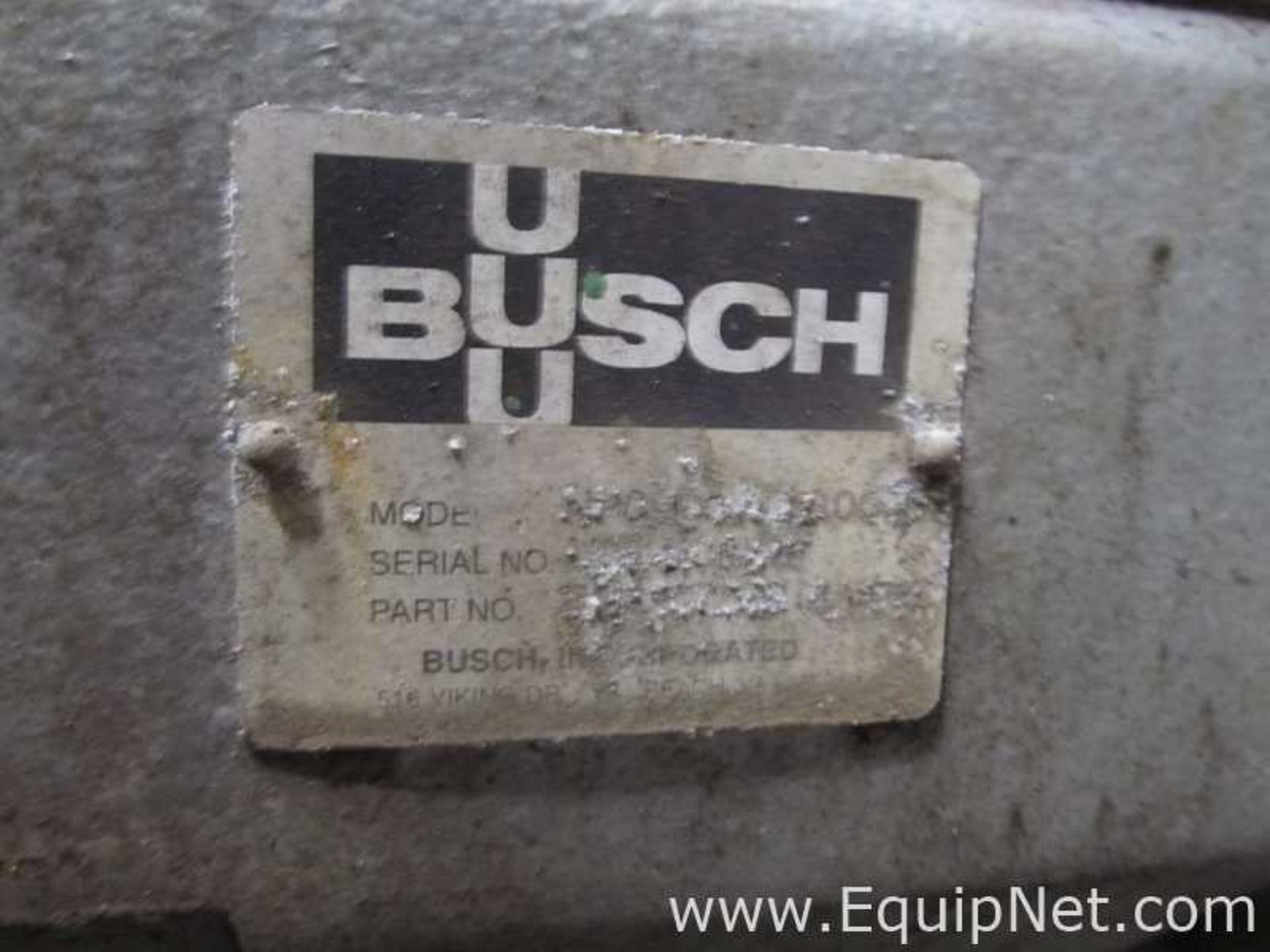 Busch NP0250.ALL6.000B Vacuum Pump Skid - Image 3 of 3