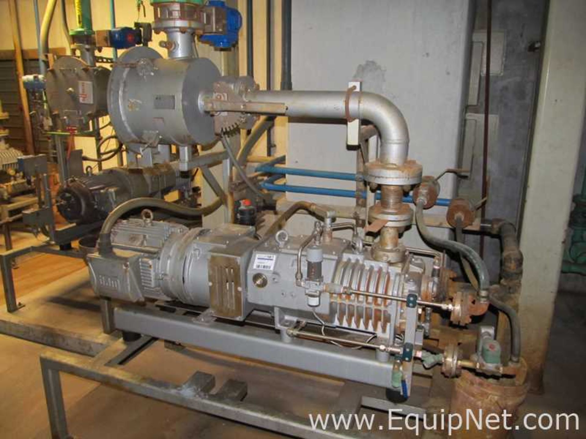 Busch NC 0300 B L06 XXVJ Vacuum Pump Skid - Image 2 of 3