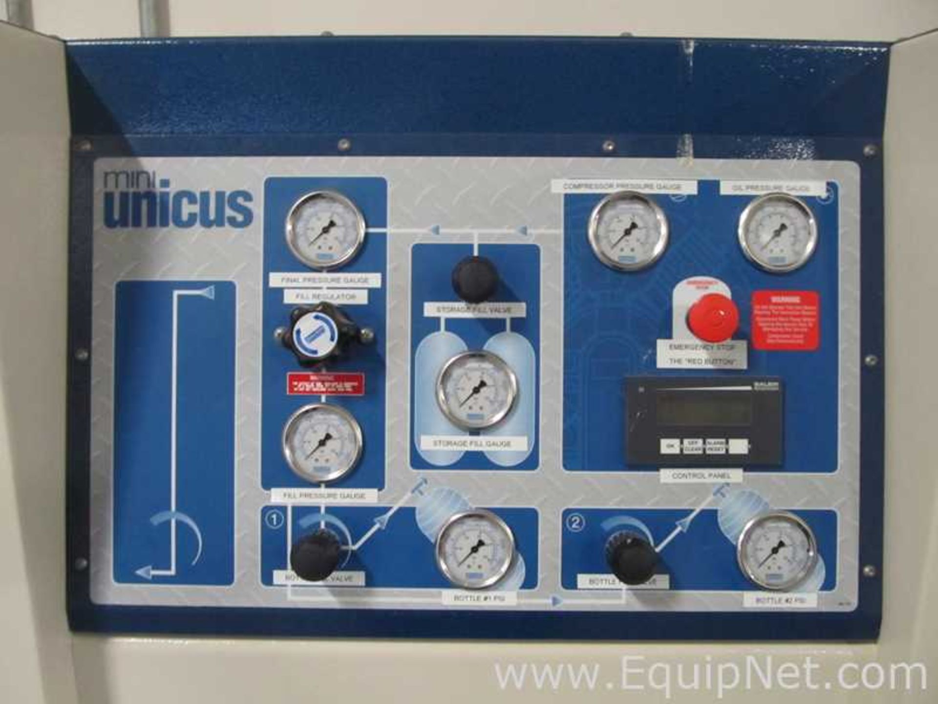 Bauer Compressors Mini Unicus MU10 High Pressure Breathing Air Compressor - Image 2 of 6