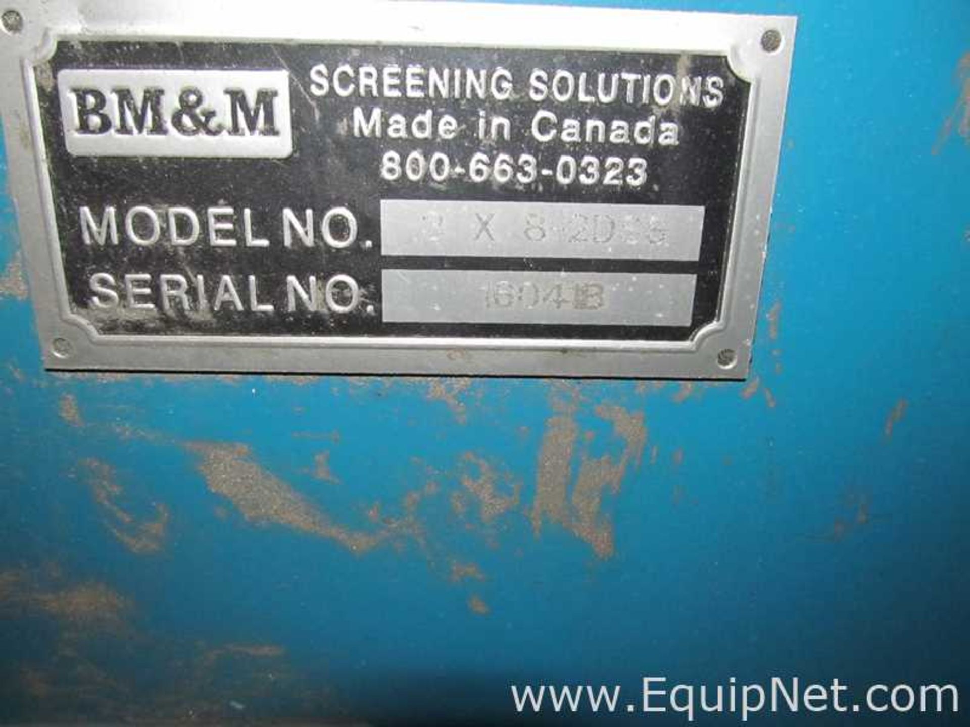 BM and M 3X8-2DSS Vibratory Screener - Image 6 of 6