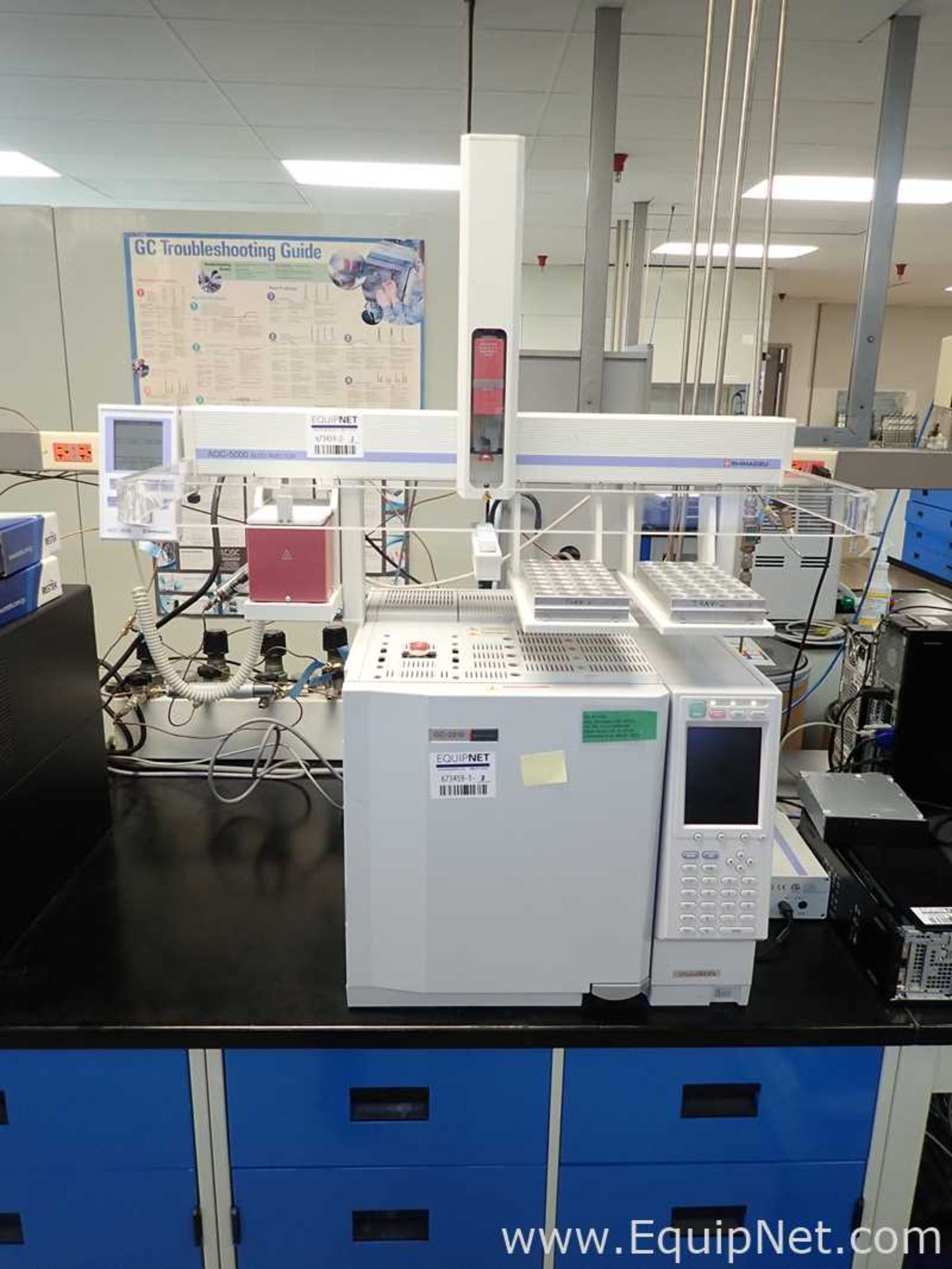 Shimadzu GC-2010 Gas Chromatograph with AOC-5000 Auto Injector