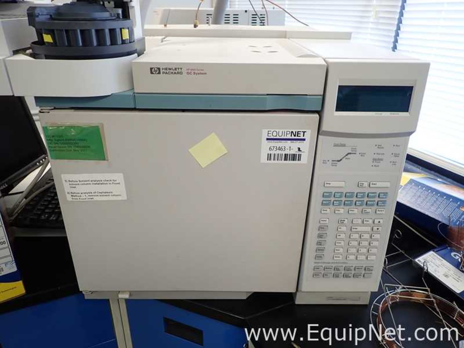 Agilent Technologies 6890 GC with 7693 AS, G4513A Injector, and G1888 Headspace Autosampler - Image 2 of 12