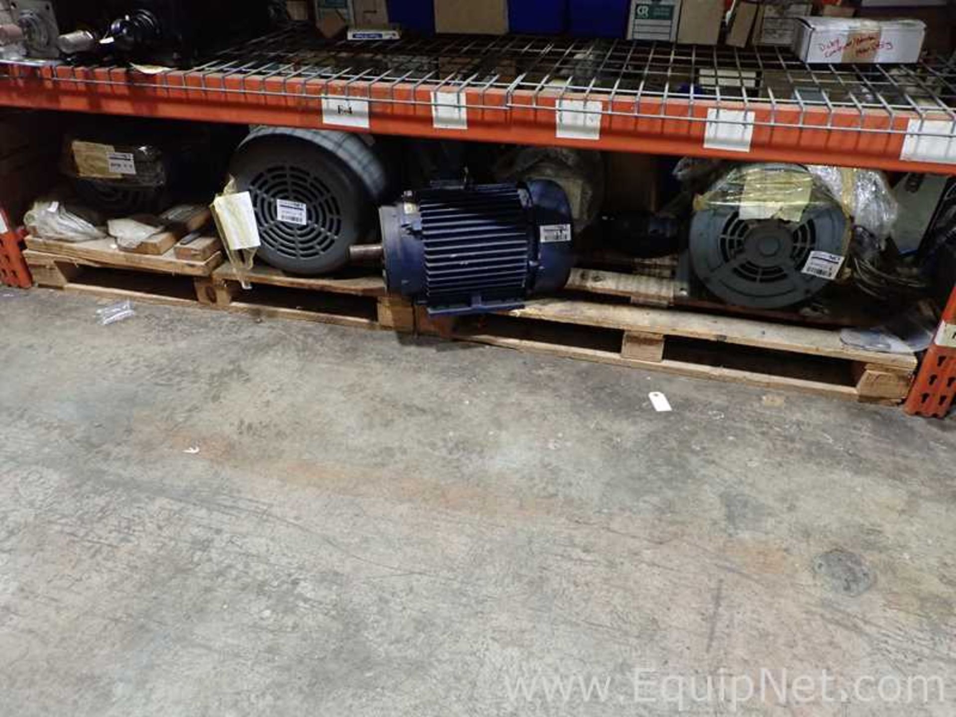 Lot of 4 Unused Electric Motors - 30 to 50 HP