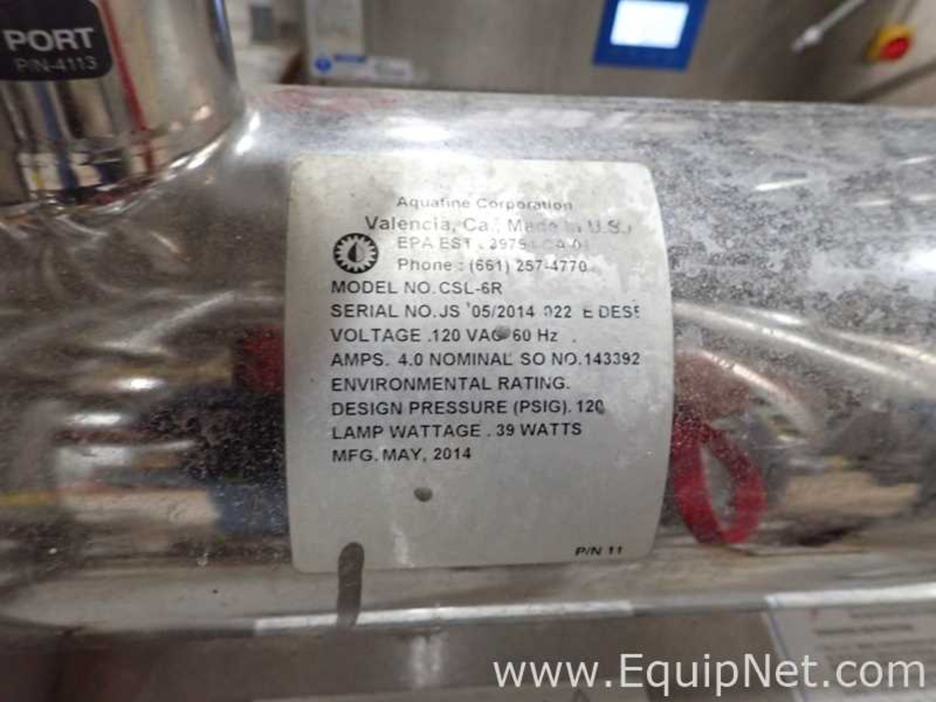 Lot of 2 Aquafine UV Disinfection Systems - Image 6 of 12