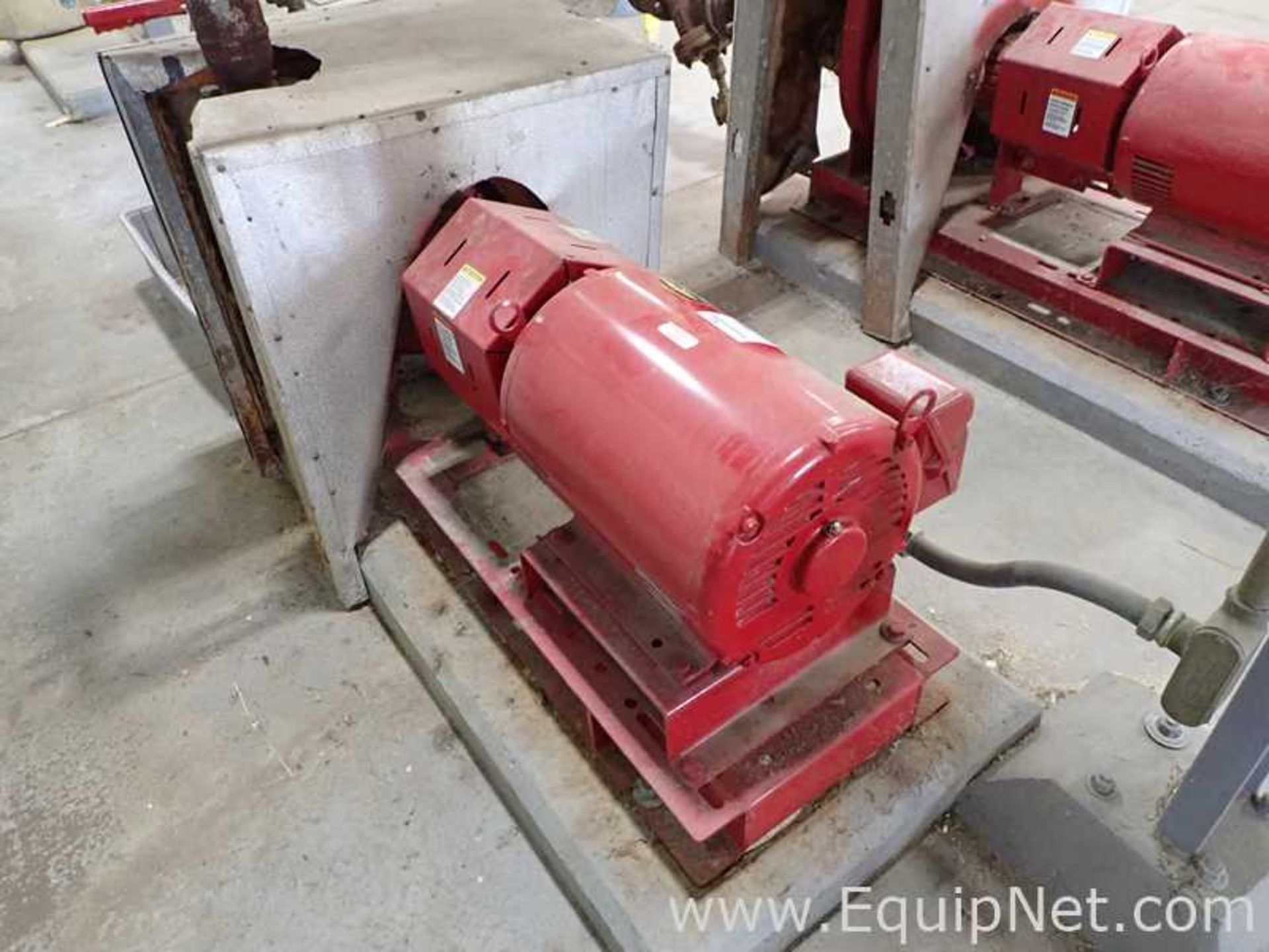 Lot of 2 Bell and Gossett e-1510 15 HP Centrifugal Pumps - Image 7 of 9