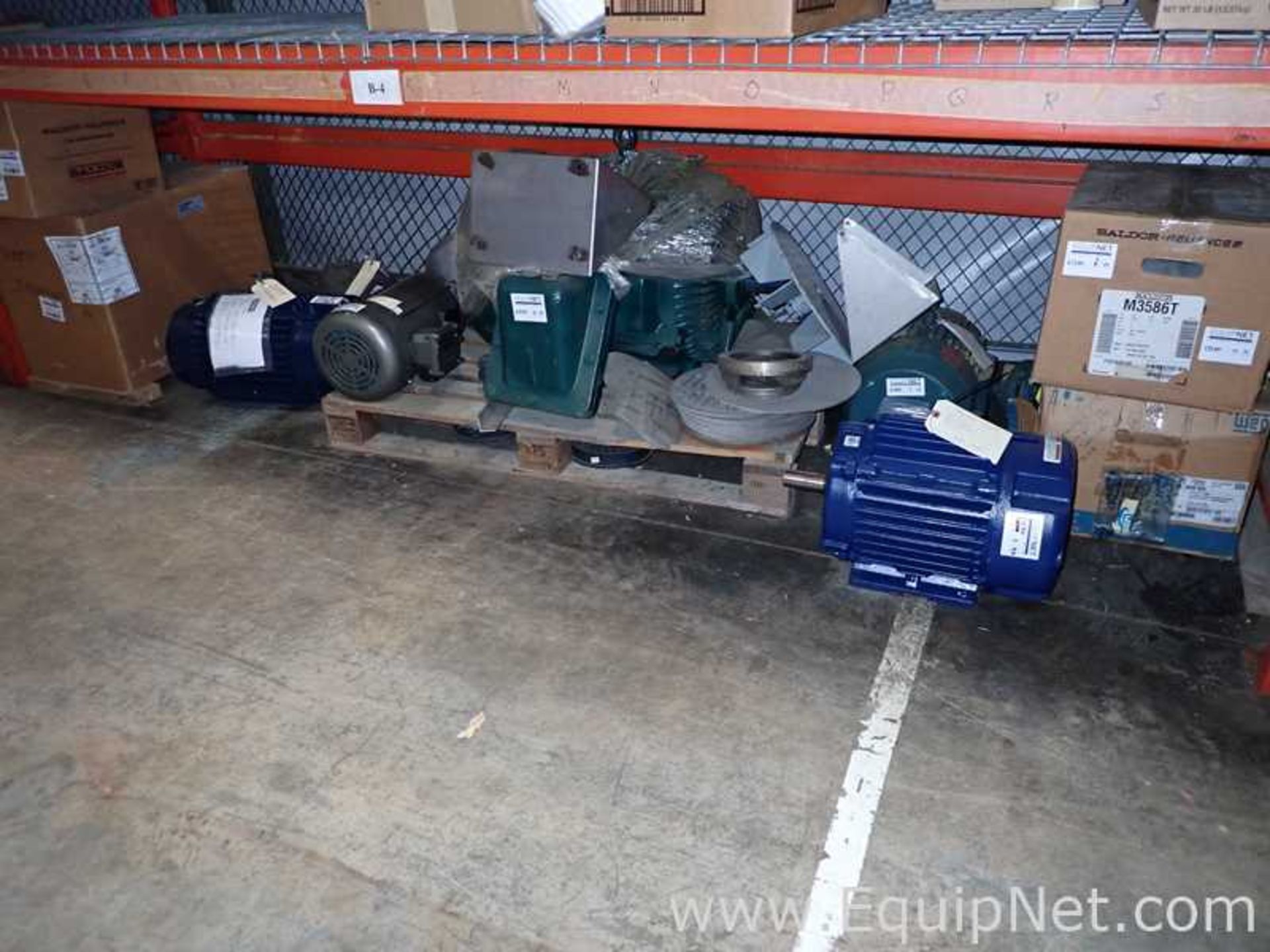 Lot of 10 Unused Electric Motors - 0.5 to 10.0 HP