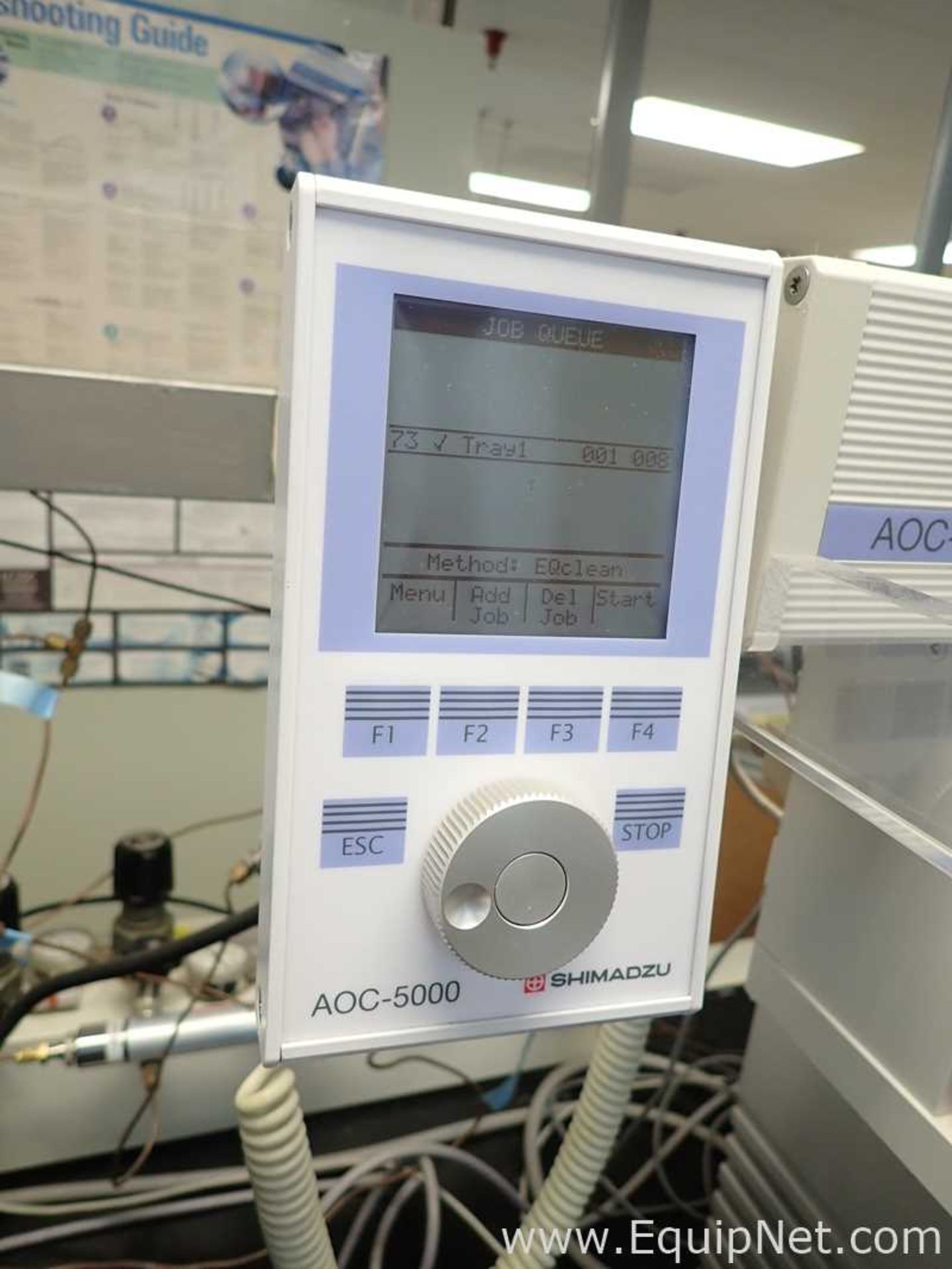 Shimadzu GC-2010 Gas Chromatograph with AOC-5000 Auto Injector - Image 8 of 8