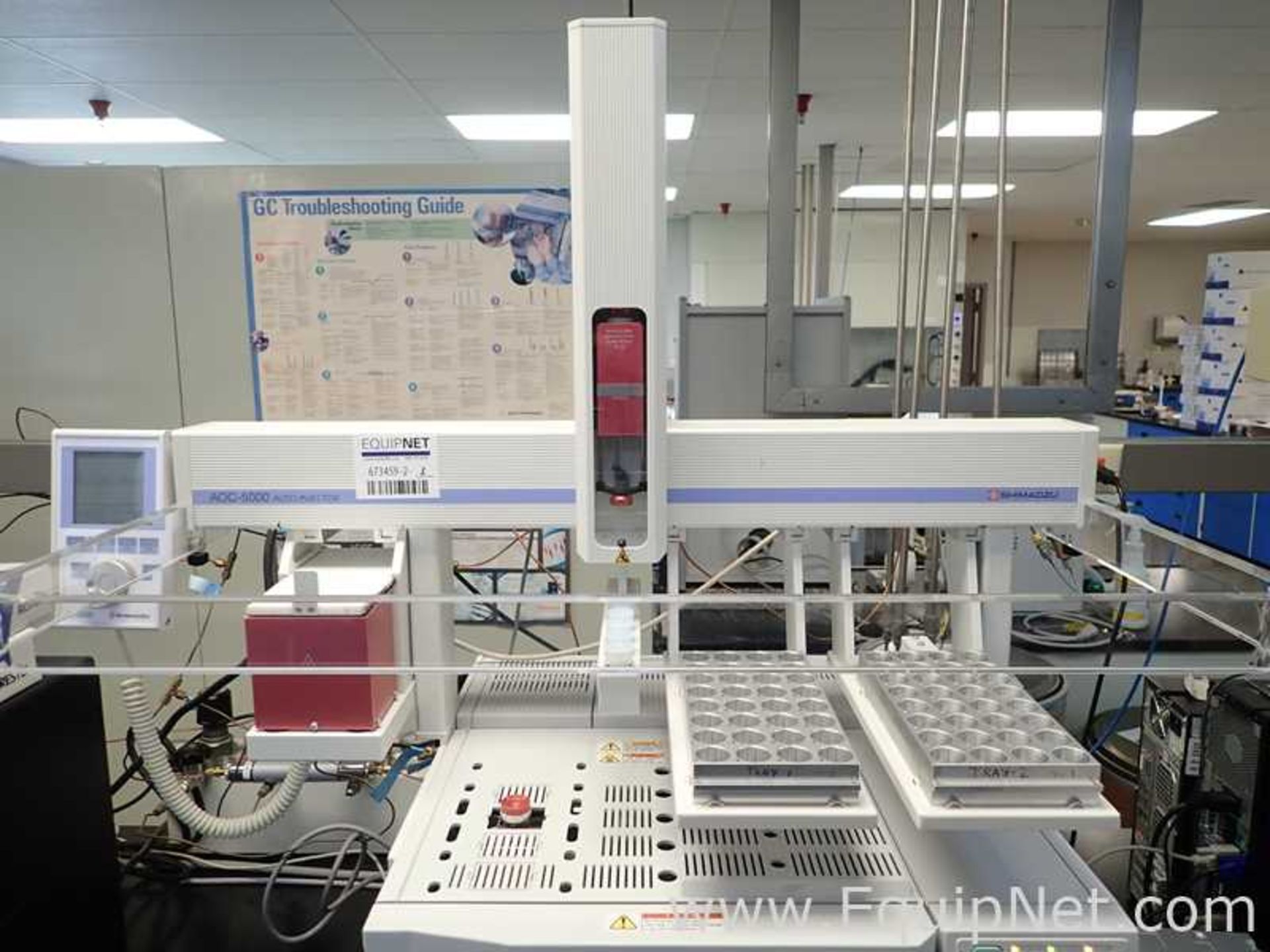 Shimadzu GC-2010 Gas Chromatograph with AOC-5000 Auto Injector - Image 3 of 8