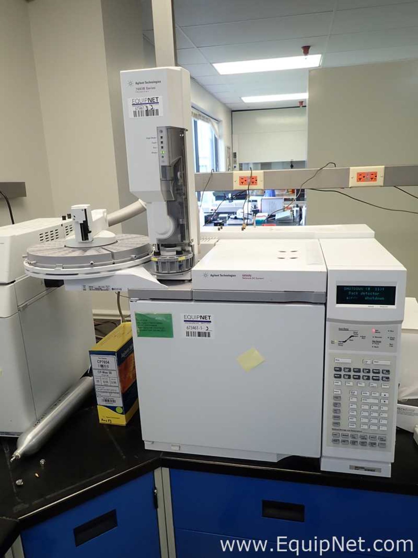 Agilent Technologies 6890N GC with G1888 Headspace AS, G2614 AS, and 7683 Series Injector - Image 2 of 13