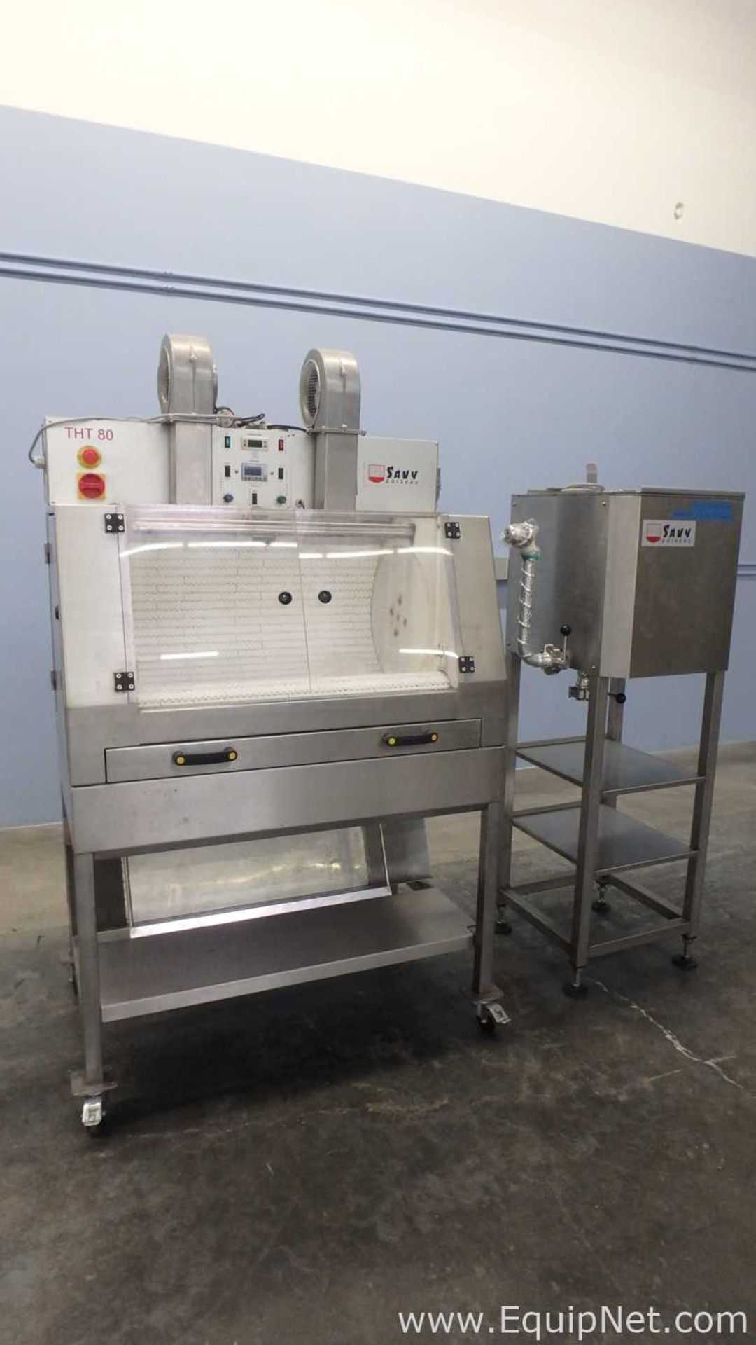 Savy Goiseau THT 80 Belt Coater Enrober with Automatic Supply Tank - Image 2 of 21