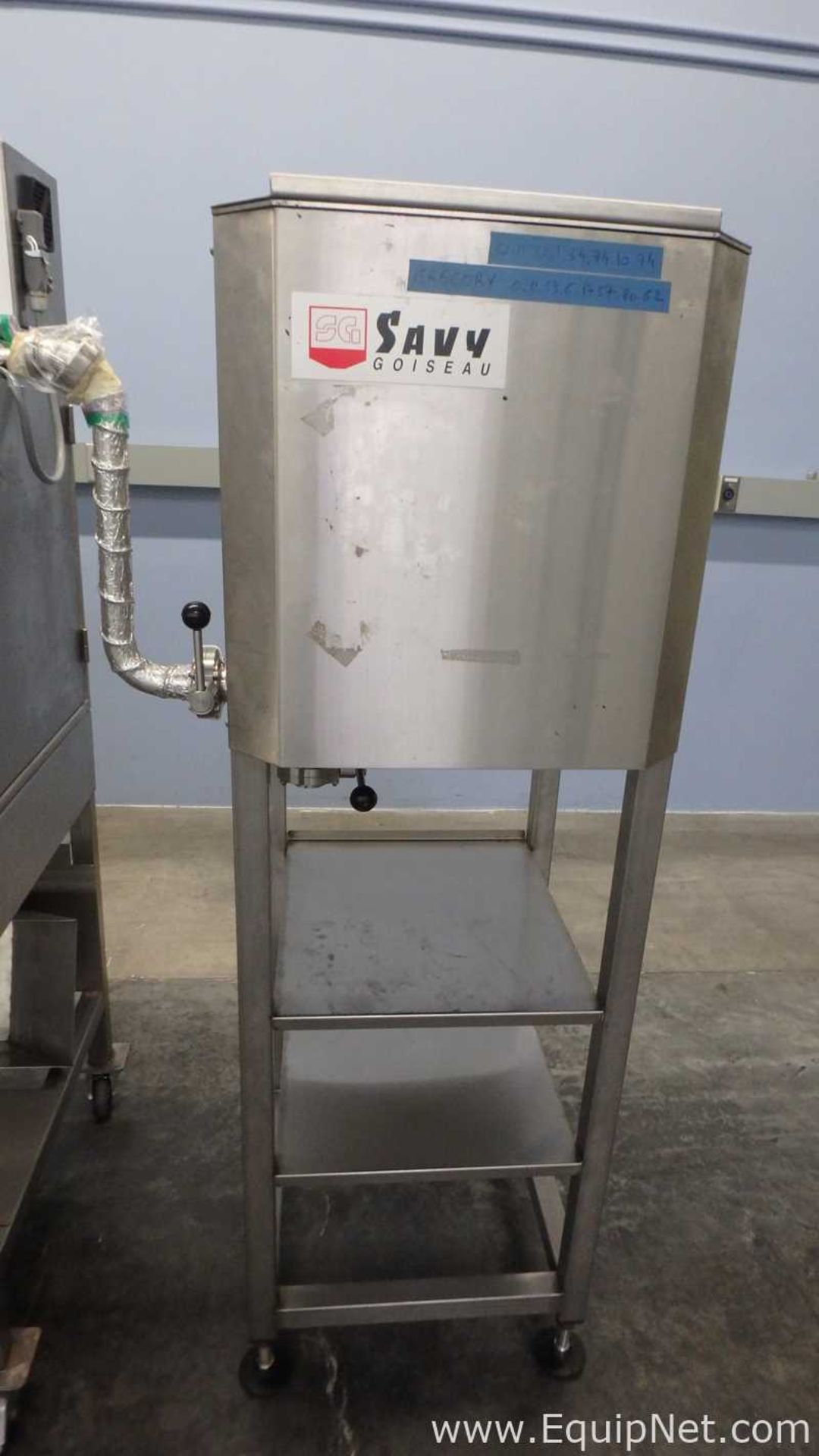 Savy Goiseau THT 80 Belt Coater Enrober with Automatic Supply Tank - Image 7 of 21