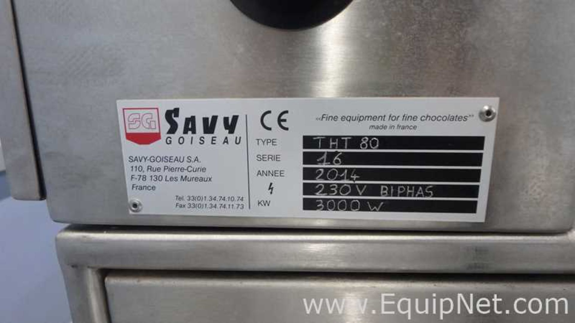 Savy Goiseau THT 80 Belt Coater Enrober with Automatic Supply Tank - Image 6 of 21